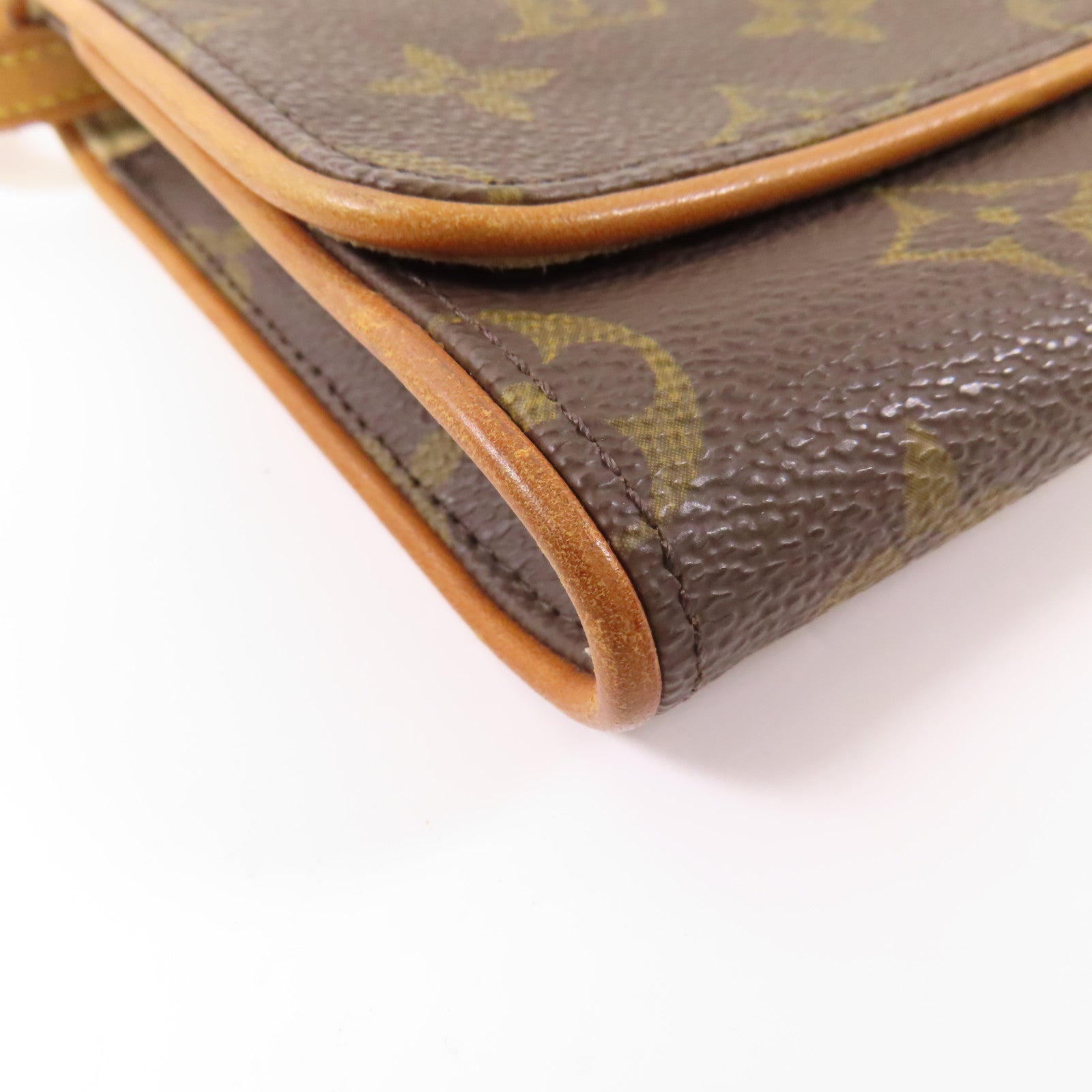 LOUIS VUITTON LV GHW Pochette Twin GM Shoulder Bag M51852 Monogram Brown