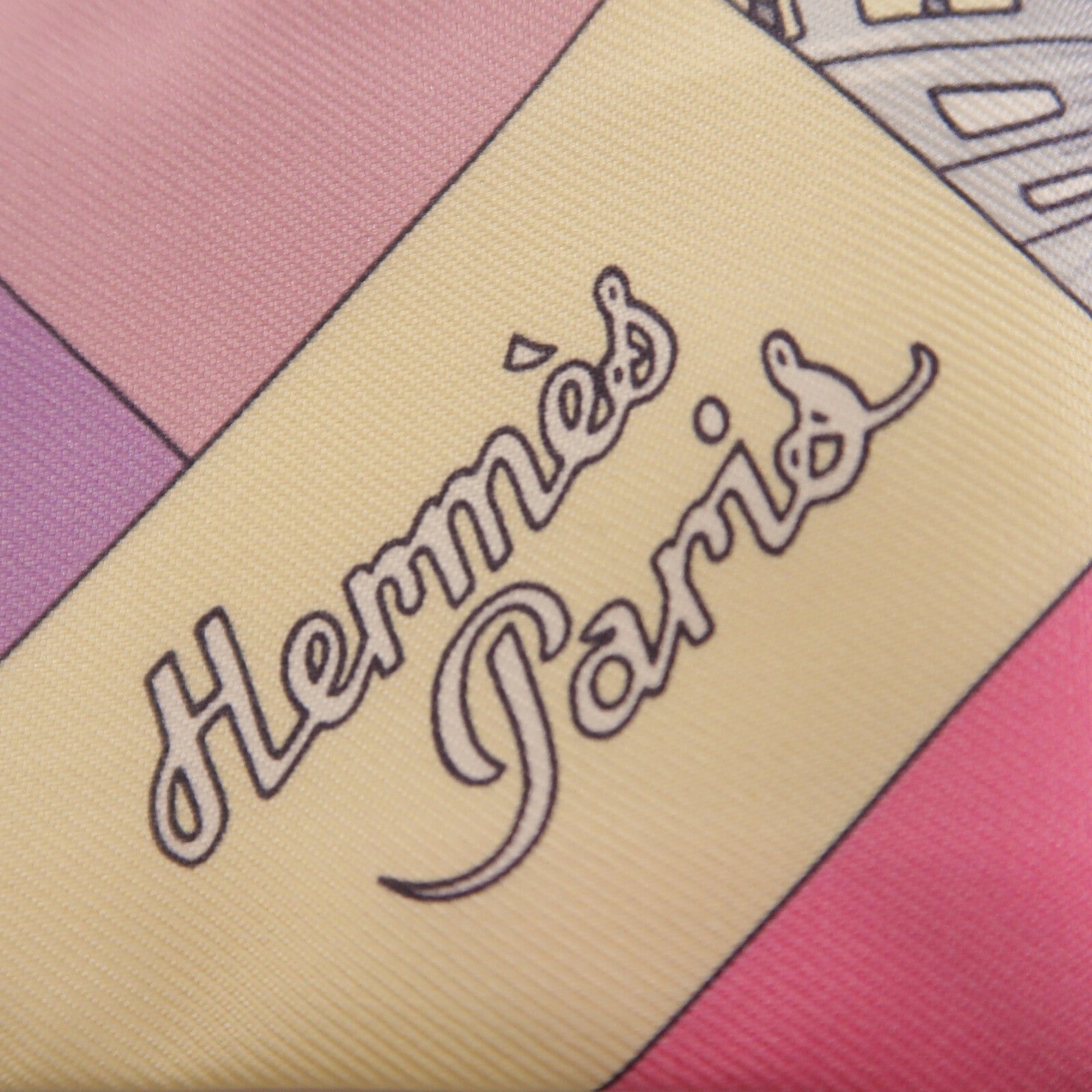 HERMES 絲質Twilly絲巾
