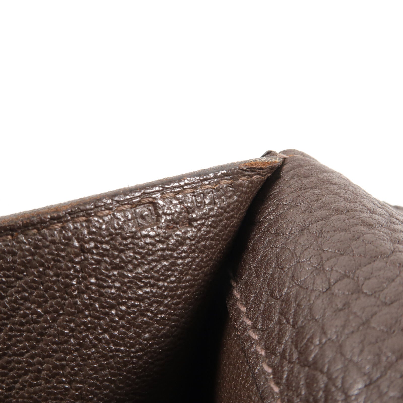 HERMES Togo皮革Etriviere II手挽袋Ebene