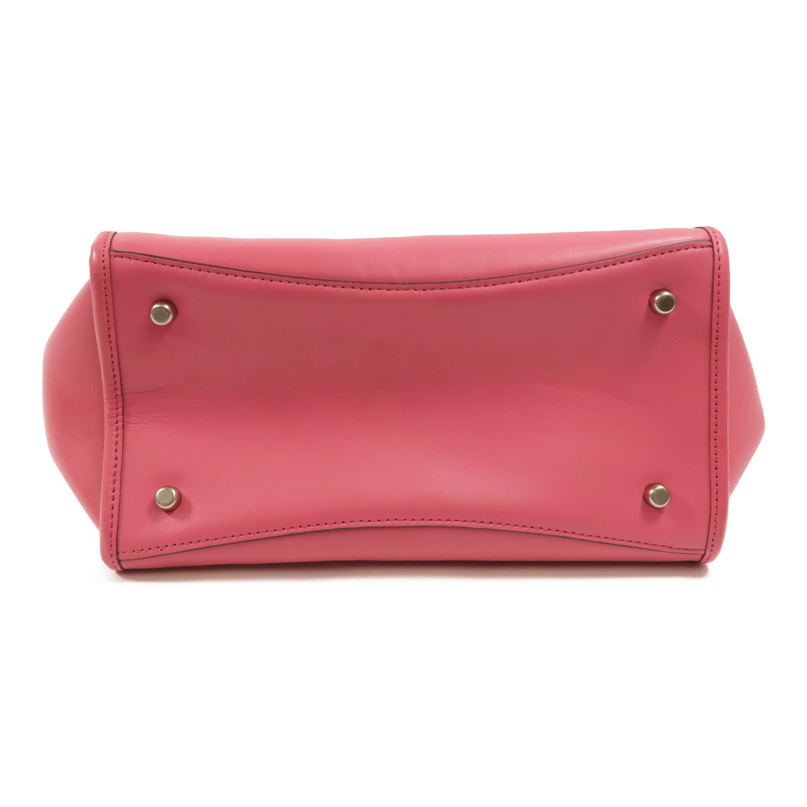COACH 牛皮皮革2 Way Shoulder手挽肩背兩用袋