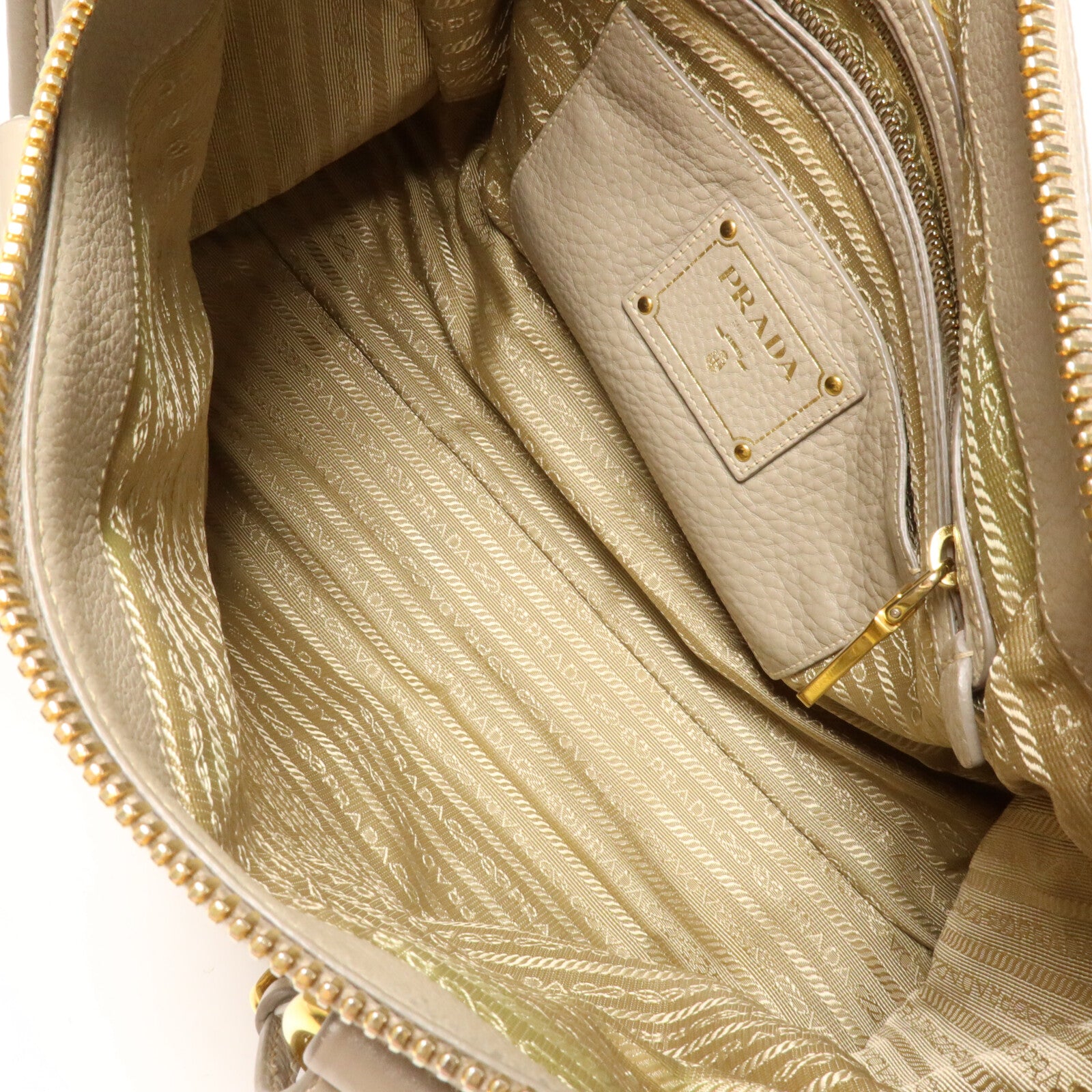 PRADA 牛皮皮革2 Way Shoulder手挽肩背兩用袋