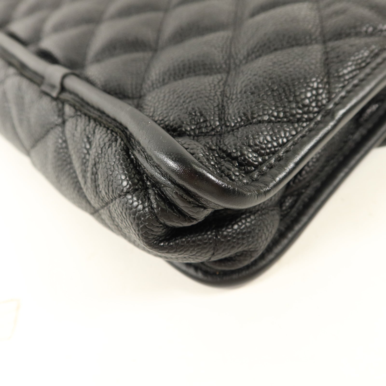 CHANEL 牛皮皮革Shoulder Bag鏈帶肩背袋