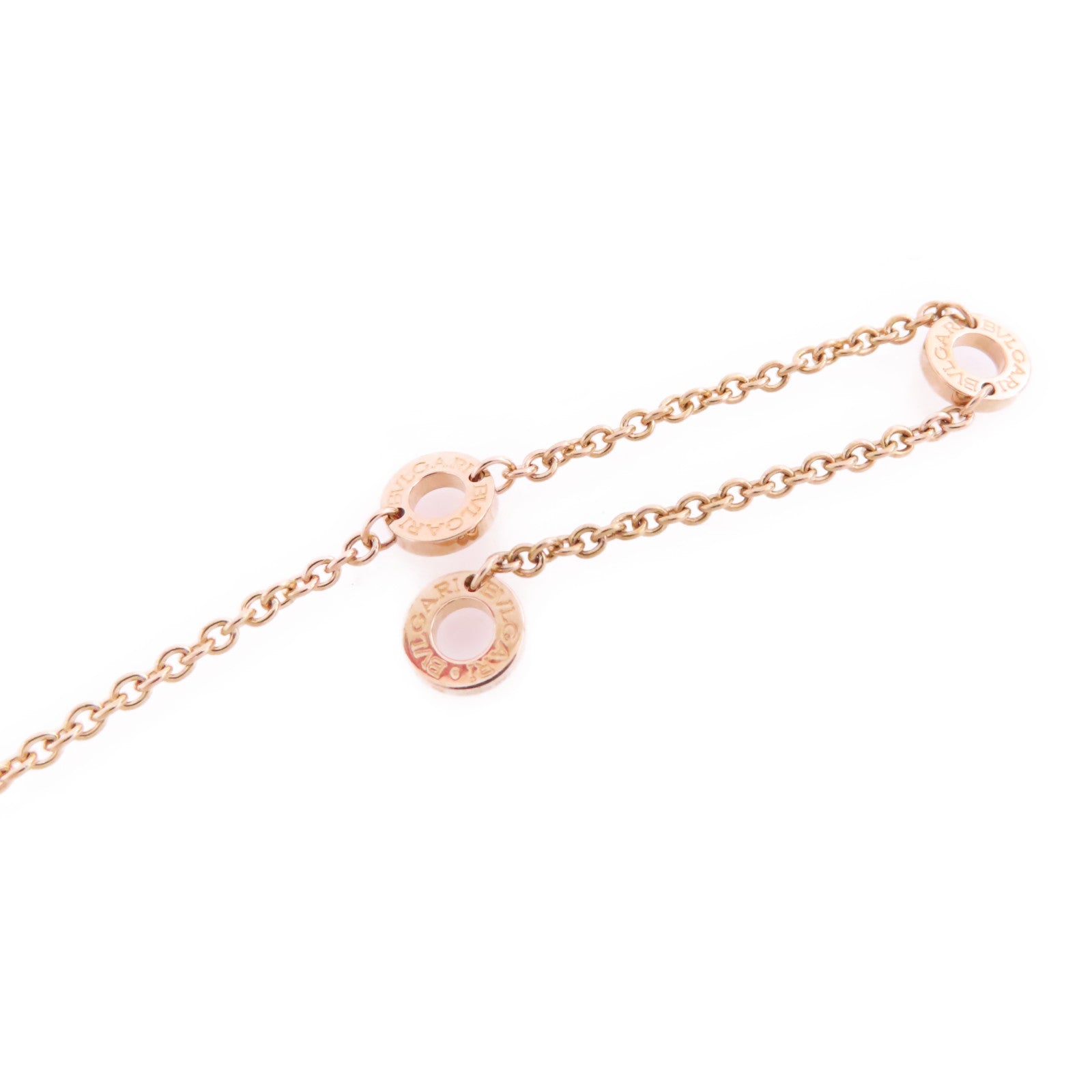 BVLGARI 【激減優惠】18K玫瑰金/陶瓷B.zero1 Necklace項鏈