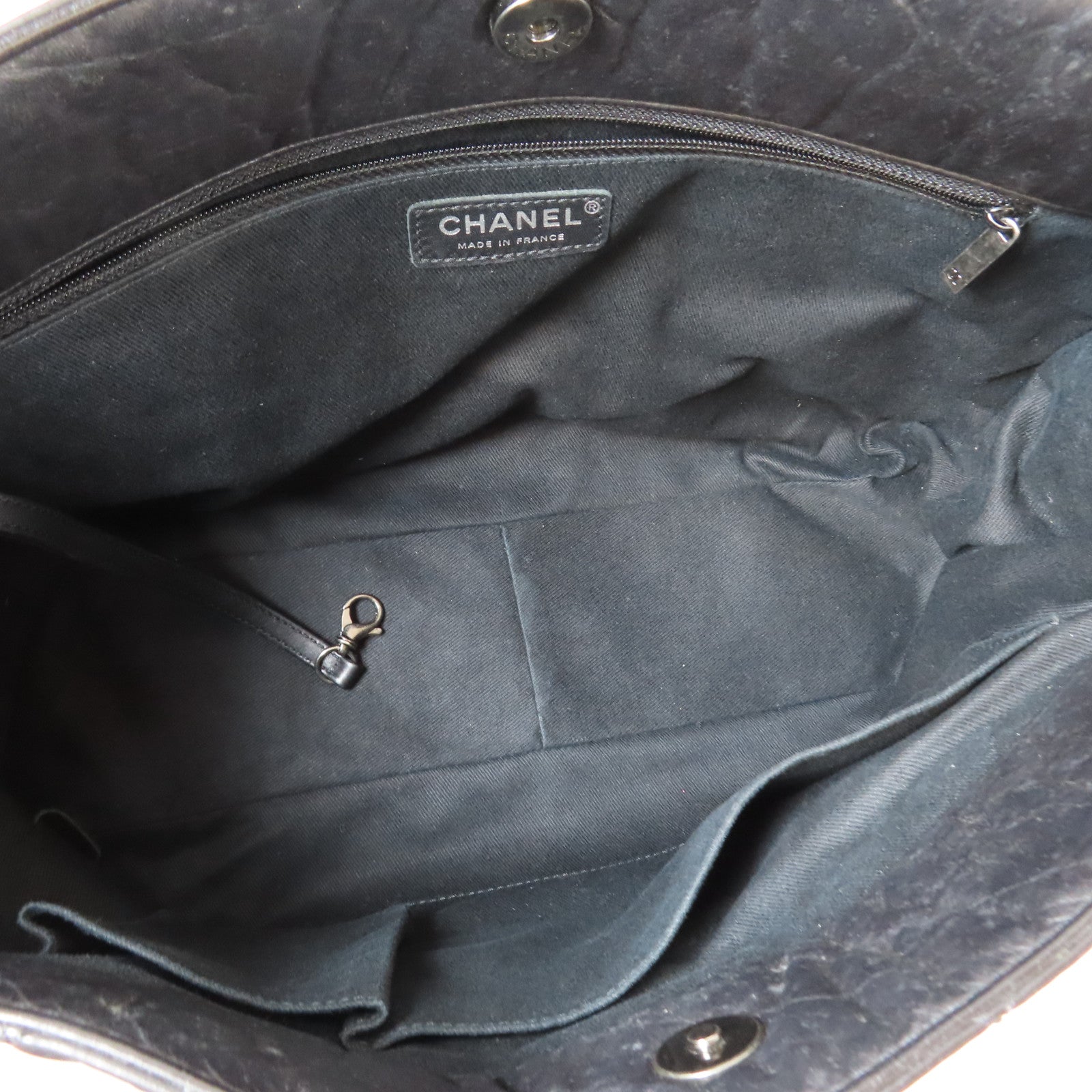 CHANEL 【激減優惠】菱格羊皮皮革Chain Shoulder Bag銀扣鏈帶肩背袋黑色