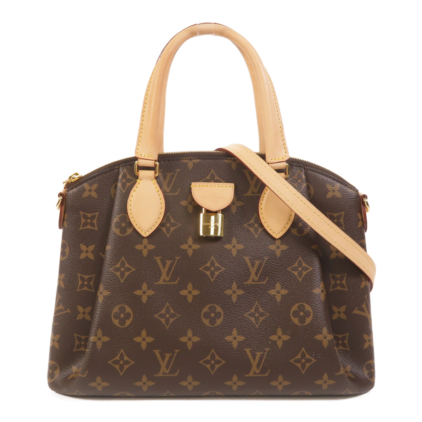 LOUIS VUITTON Monogram Rivoli PM手挽肩背兩用袋