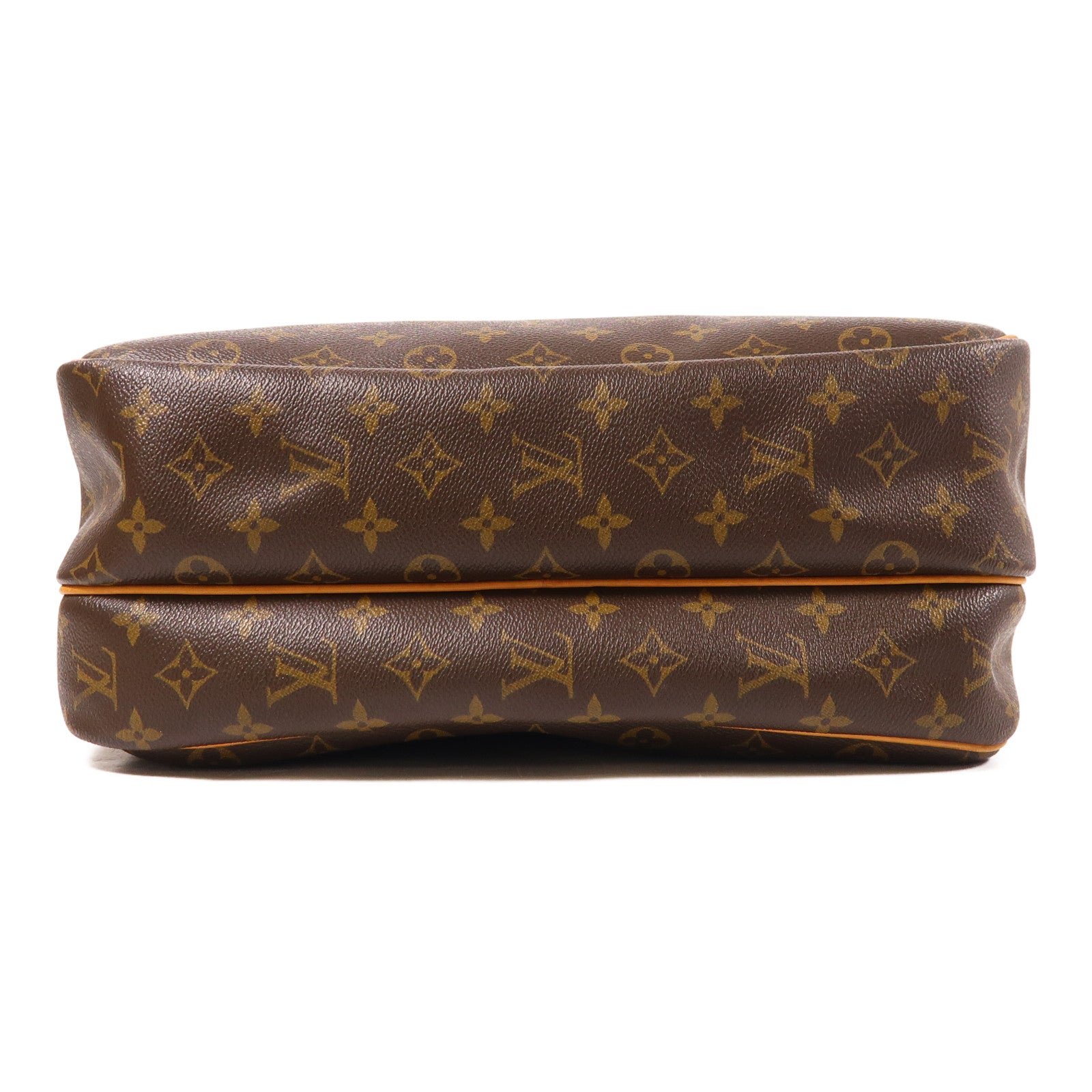LOUIS VUITTON Monogram Reporter GM金扣肩背袋