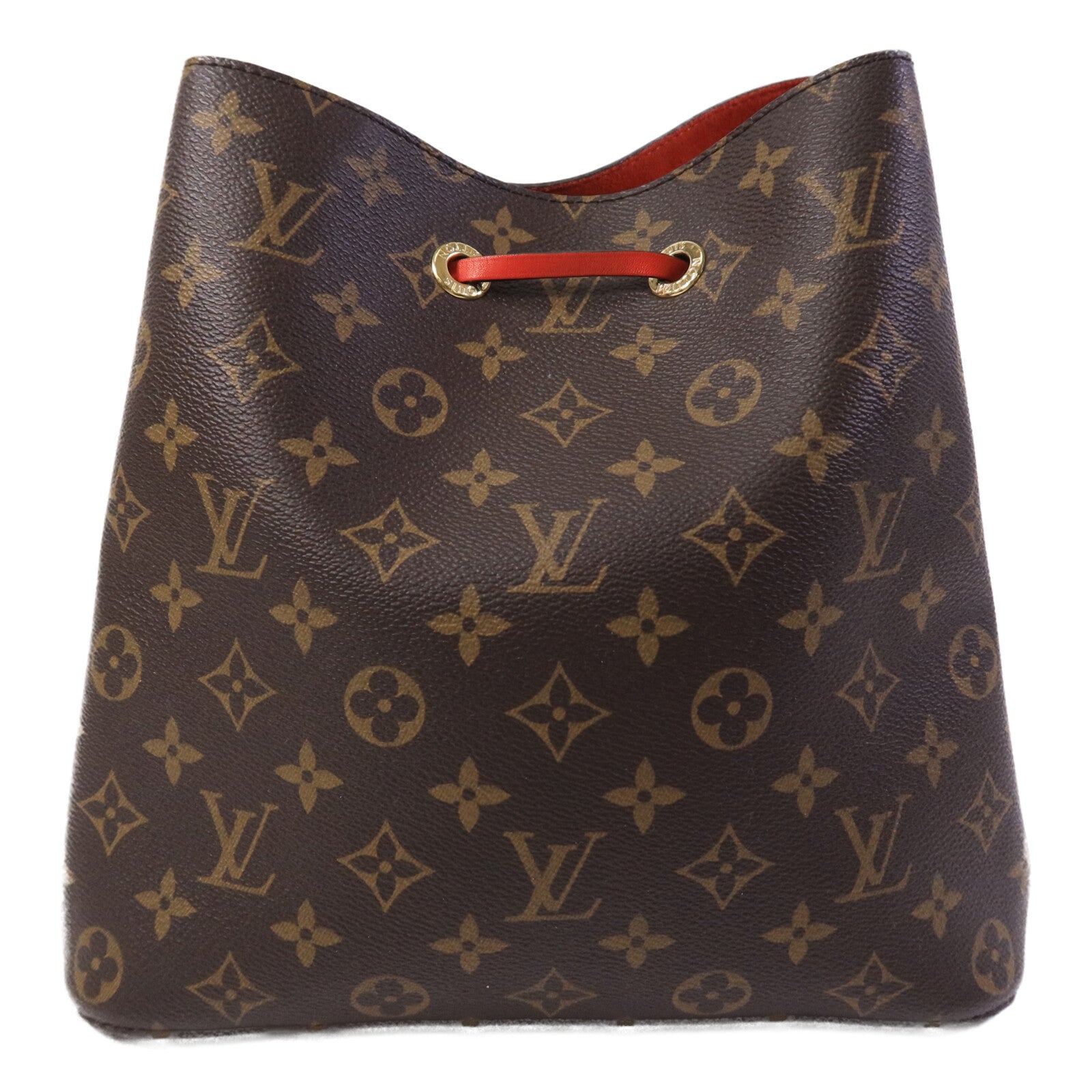 LOUIS VUITTON Monogram NeoNoe MM肩背袋Coquelicot