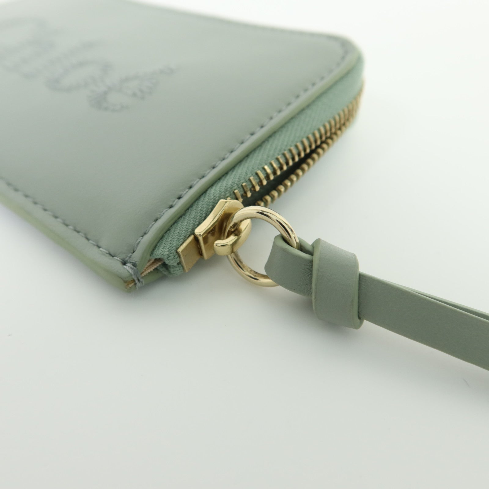 Chloe 羊皮皮革Card Case金扣卡片套