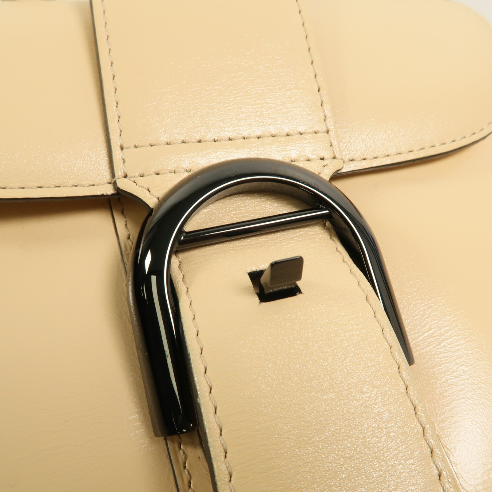 Delvaux 牛皮皮革Brillant Mini手挽肩背兩用袋