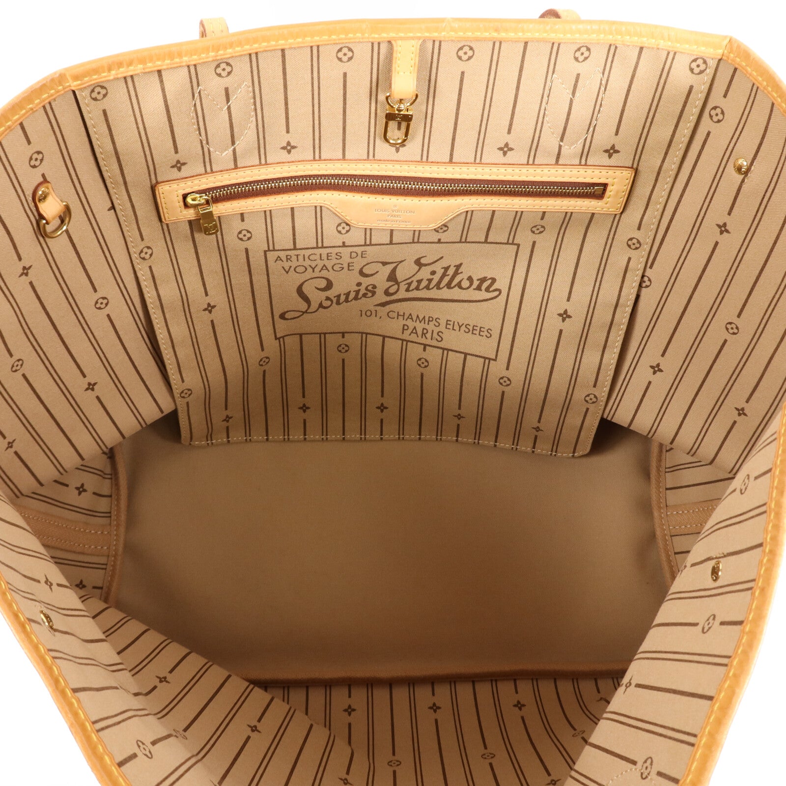LOUIS VUITTON Monogram Neverfull GM Tote Bag金扣肩背袋