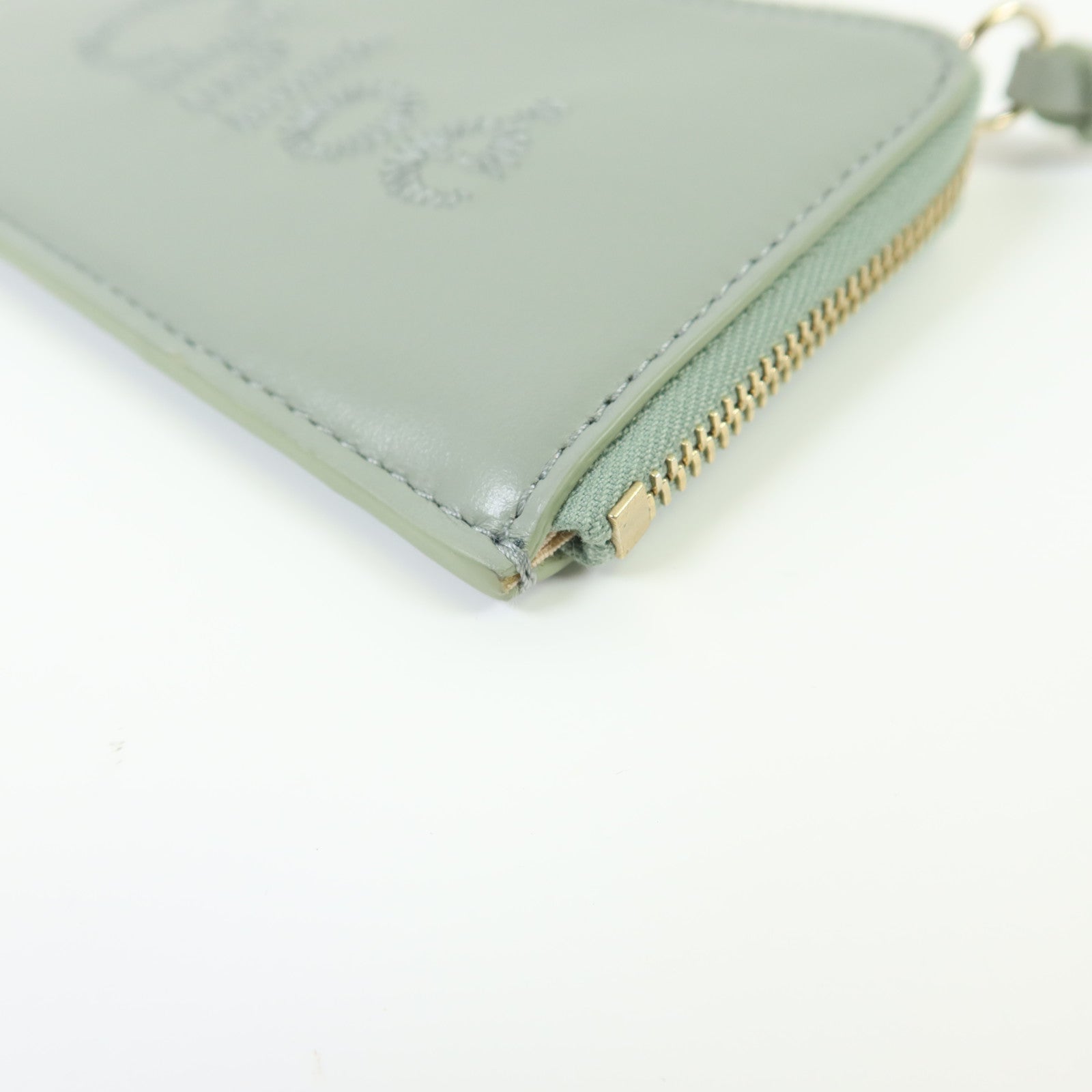 Chloe 羊皮皮革Card Case金扣卡片套