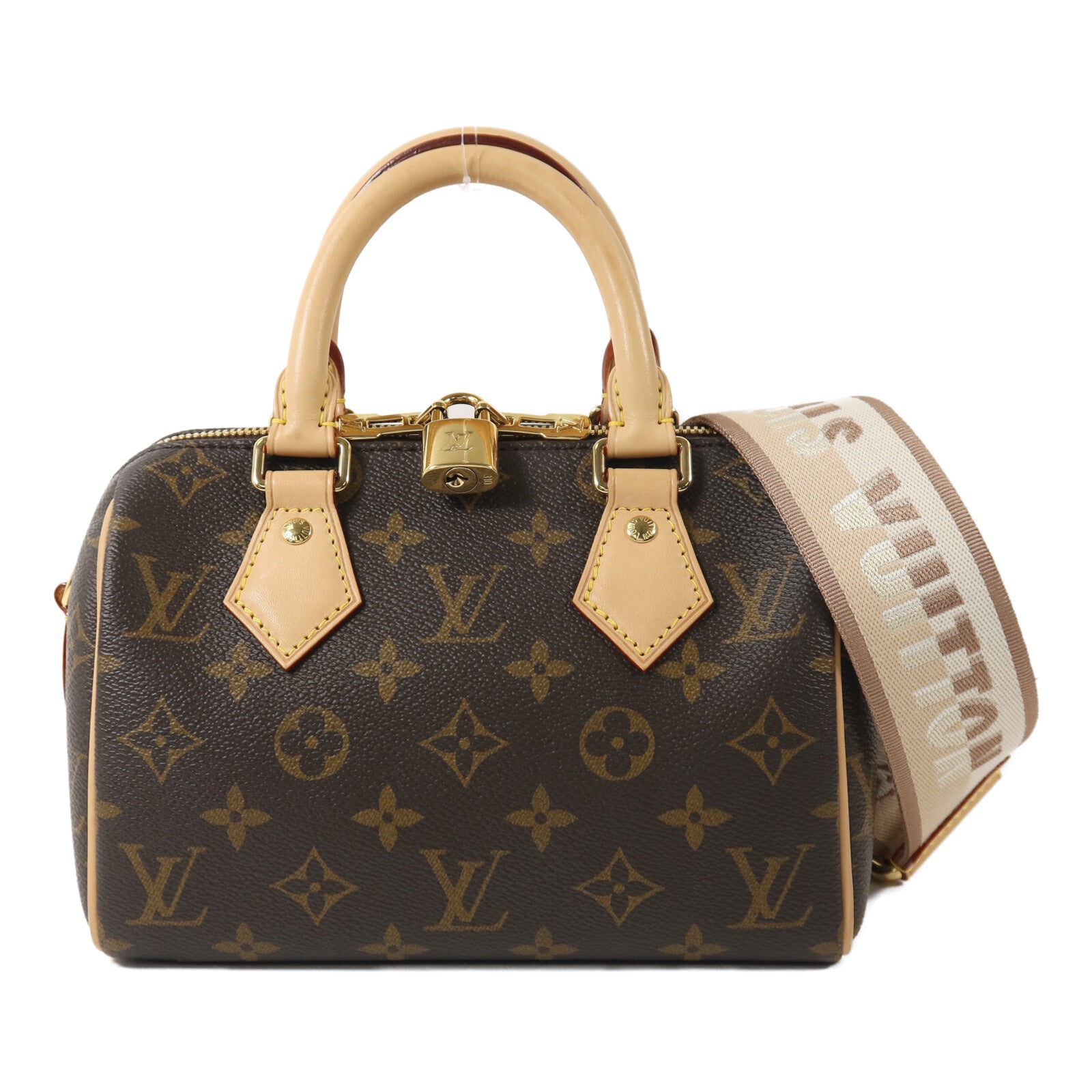 LOUIS VUITTON Monogram Speedy Bandouliere 20手挽肩背兩用袋