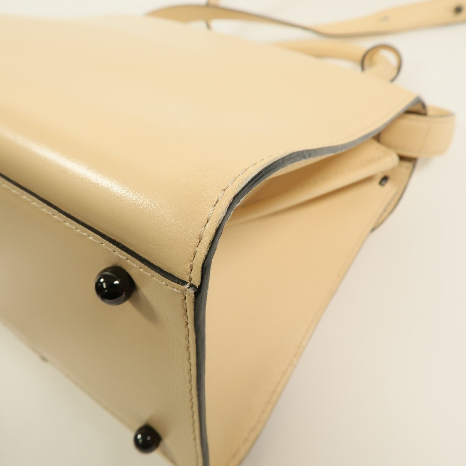 Delvaux 牛皮皮革Brillant Mini手挽肩背兩用袋