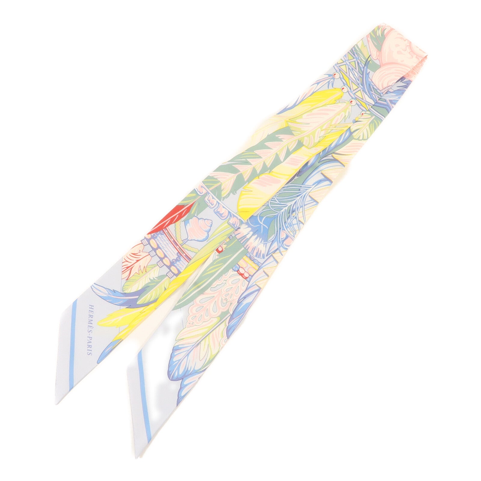 HERMES 絲質Twilly絲巾