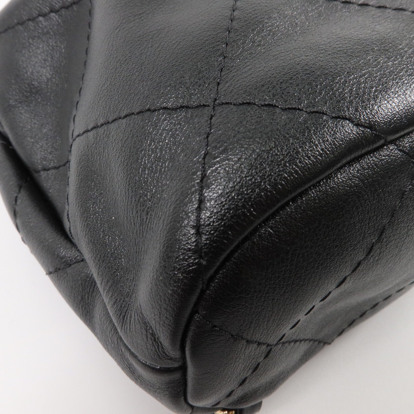 CHANEL 牛皮皮革Bucket Backpack背包