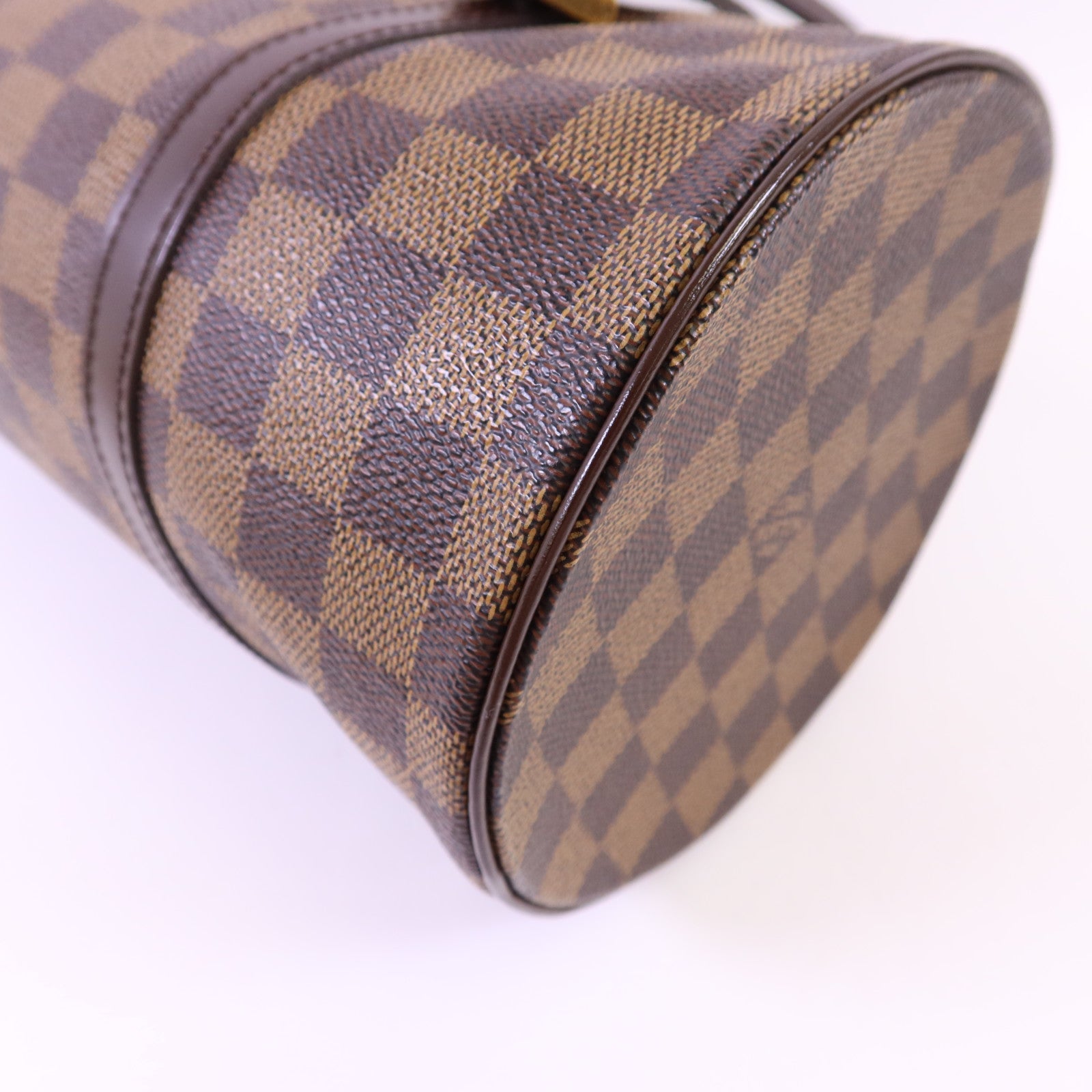 LOUIS VUITTON Damier Papillon GM金扣肩背袋