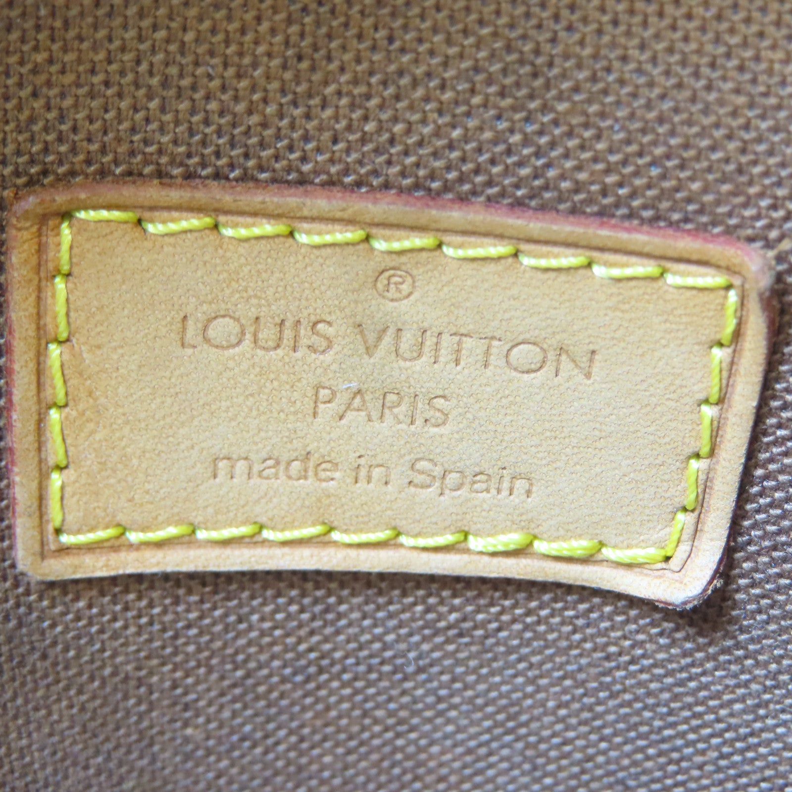LOUIS VUITTON Monogram Pochette Gange金扣肩背袋啡色