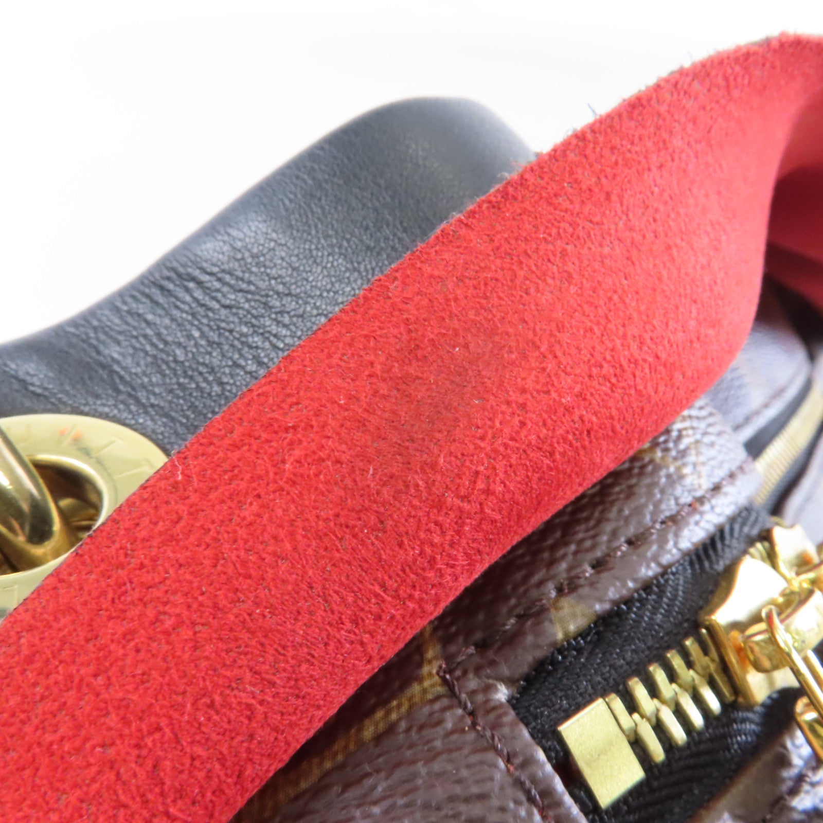 LOUIS VUITTON 【激減優惠】Monogram Tuileries金扣肩背袋啡色/黑色