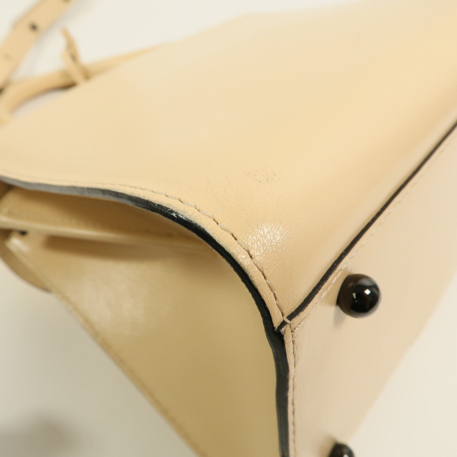 Delvaux 牛皮皮革Brillant Mini手挽肩背兩用袋