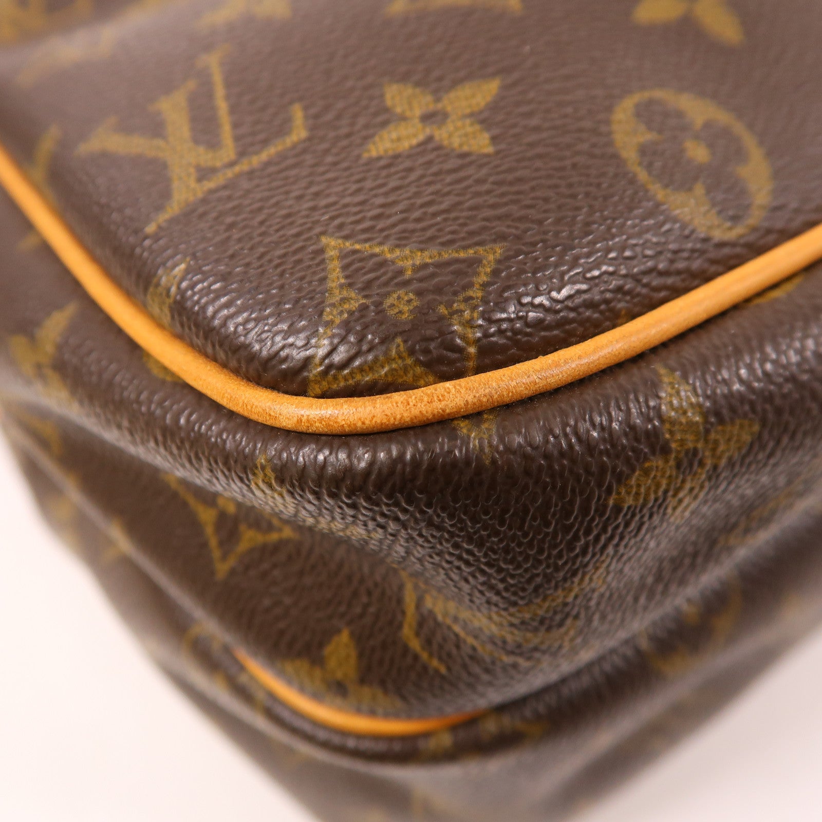 LOUIS VUITTON Monogram Reporter GM金扣肩背袋
