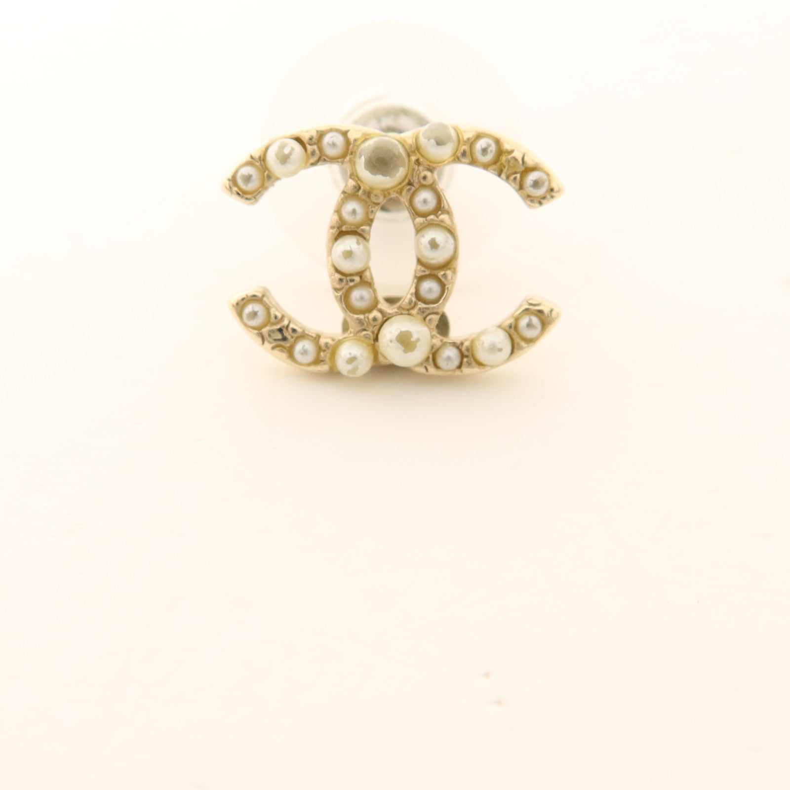 CHANEL 金屬/PVC Earrings耳環