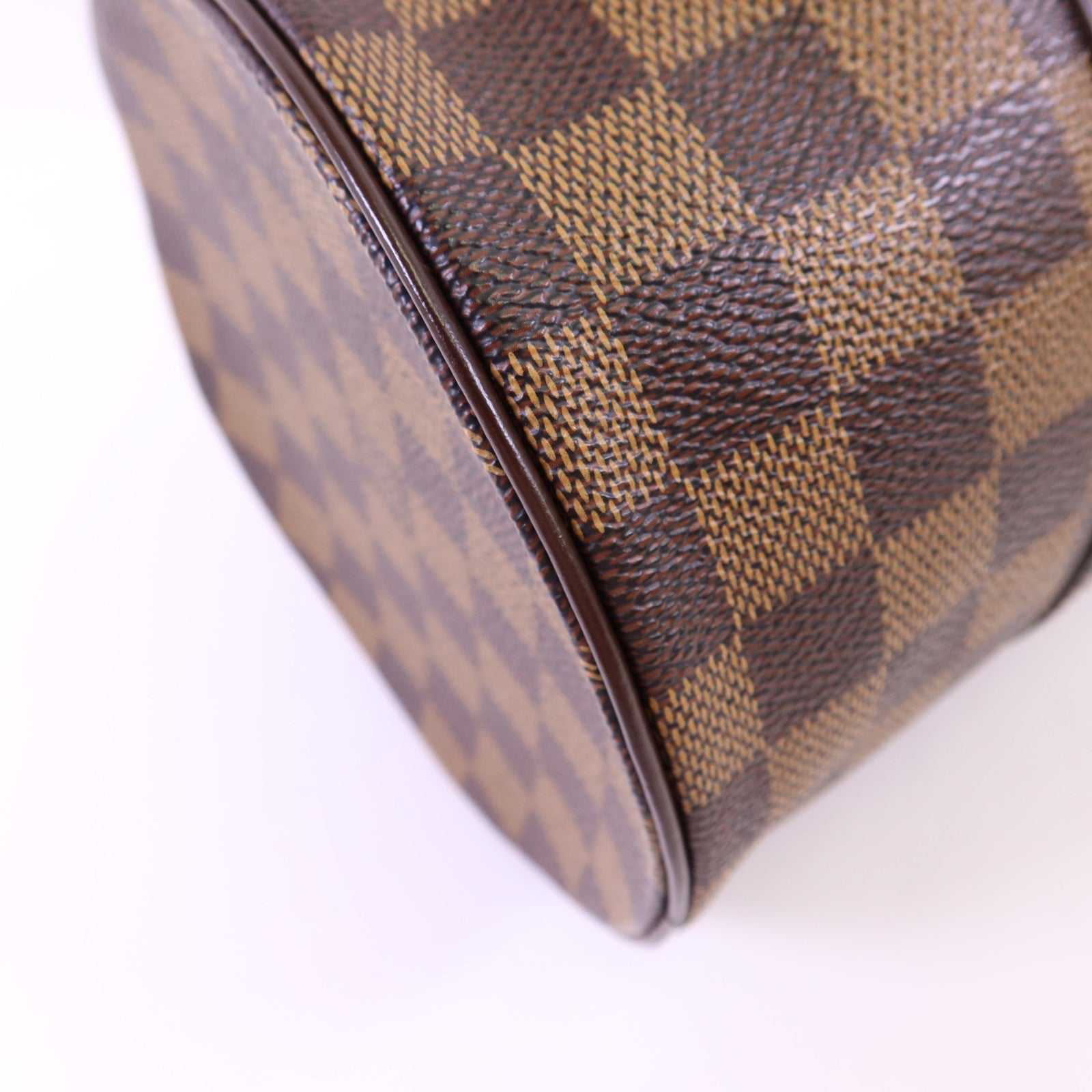 LOUIS VUITTON Damier Papillon GM金扣肩背袋