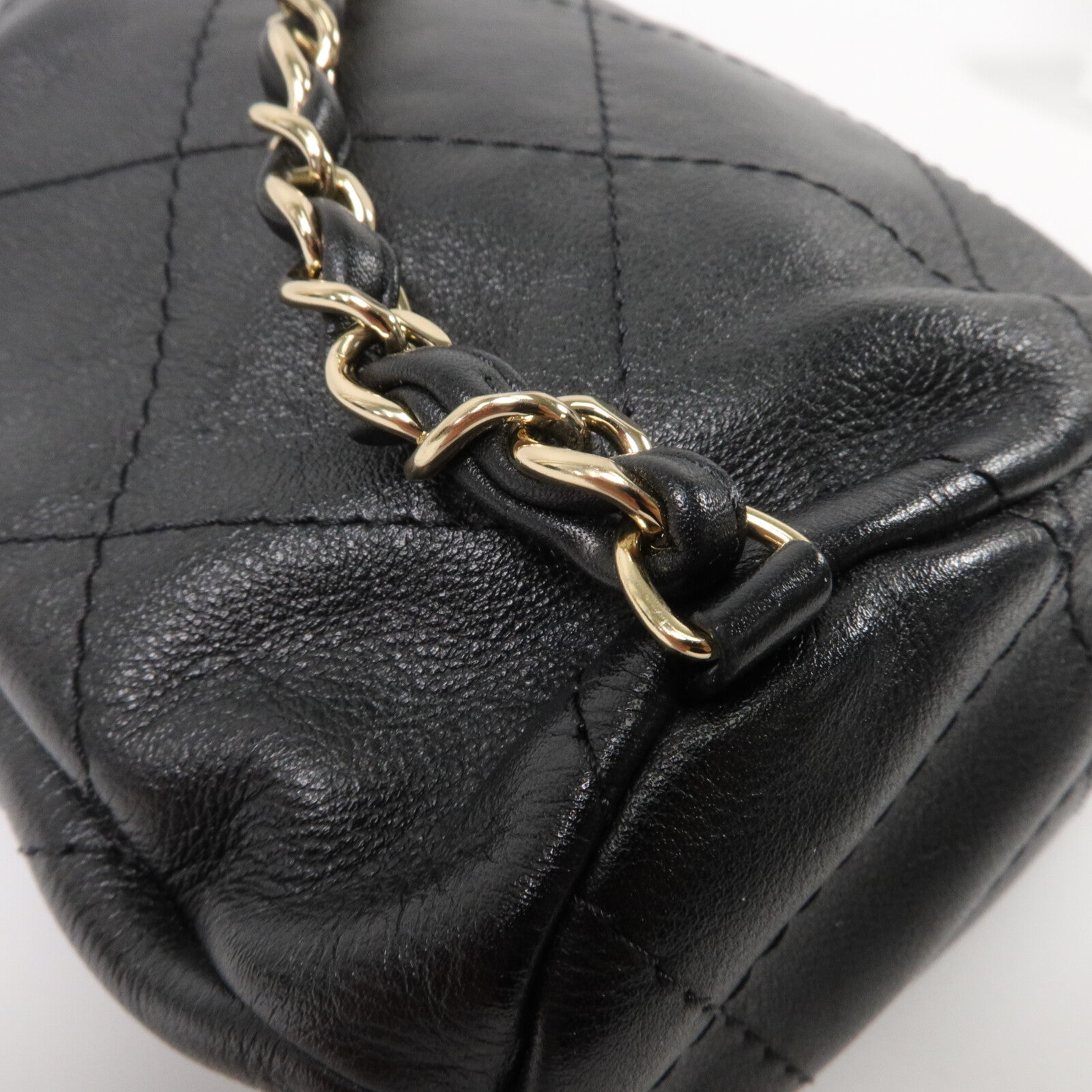 CHANEL 牛皮皮革Bucket Backpack背包