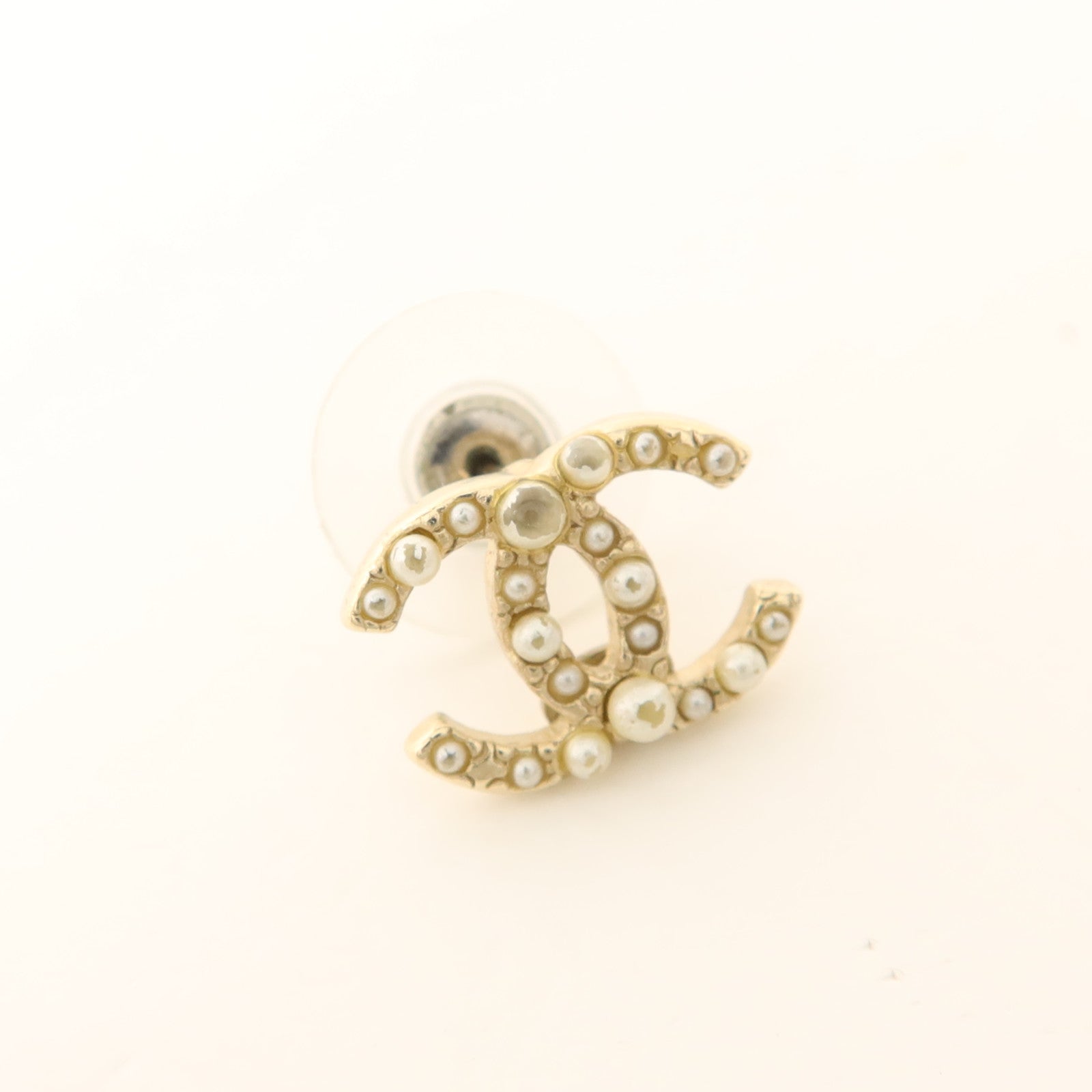 CHANEL 金屬/PVC Earrings耳環