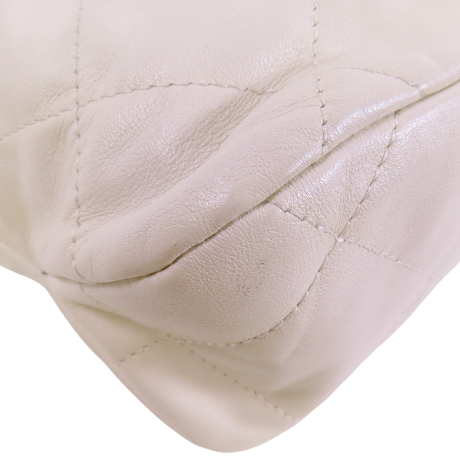 CHANEL 牛皮皮革Chain Shoulder Bag金扣鏈帶肩背袋