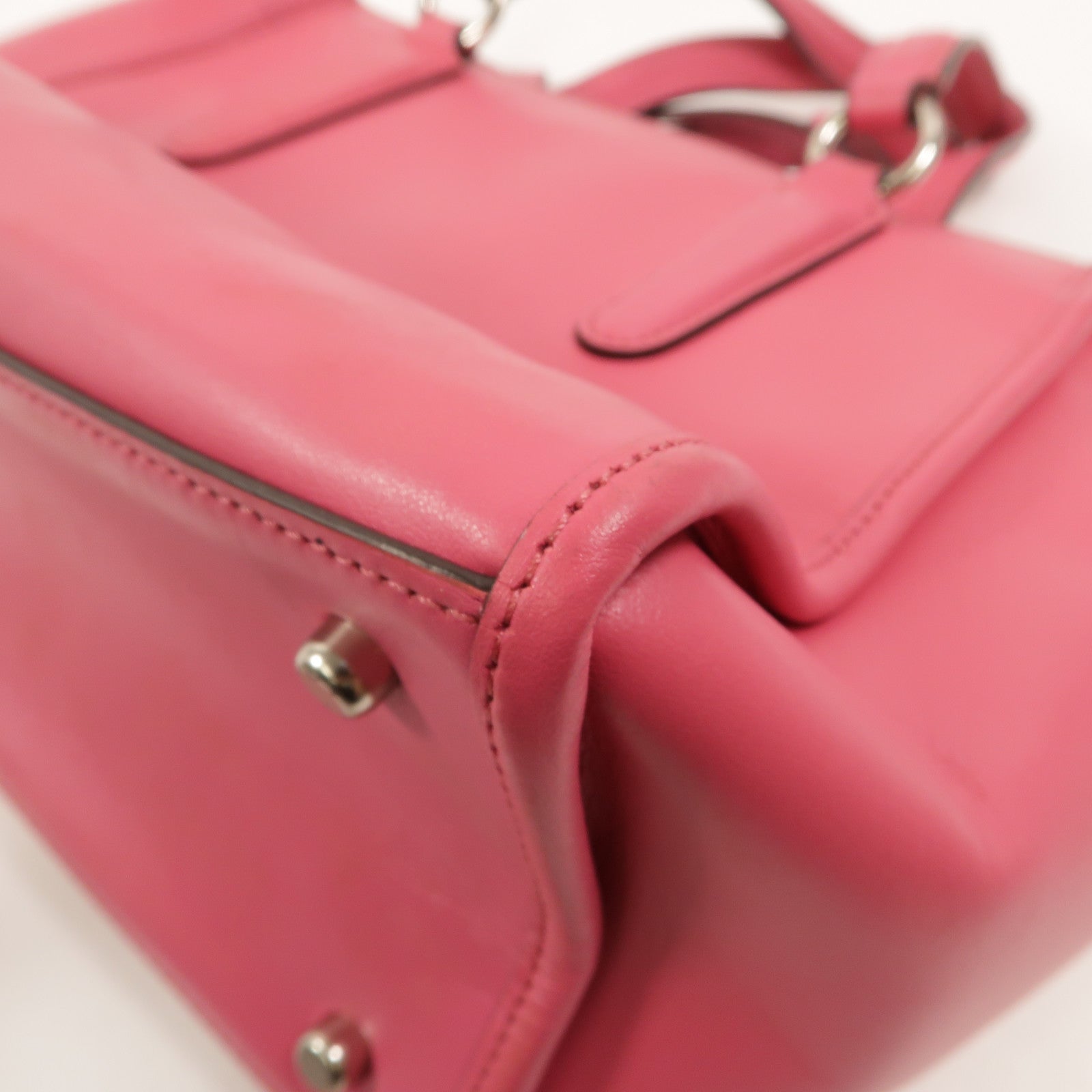 COACH 牛皮皮革2 Way Shoulder手挽肩背兩用袋