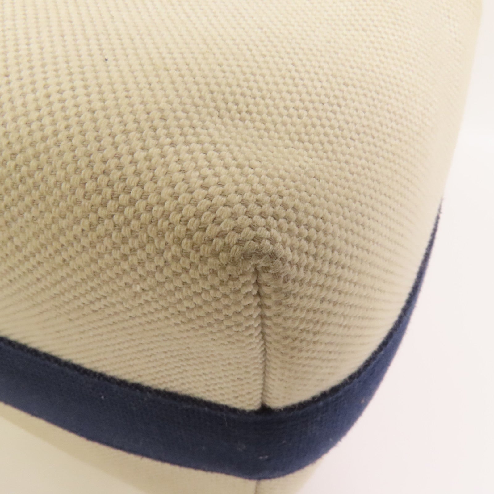 HERMES 帆布Bride A Brac Cabriole GM銀扣手挽袋