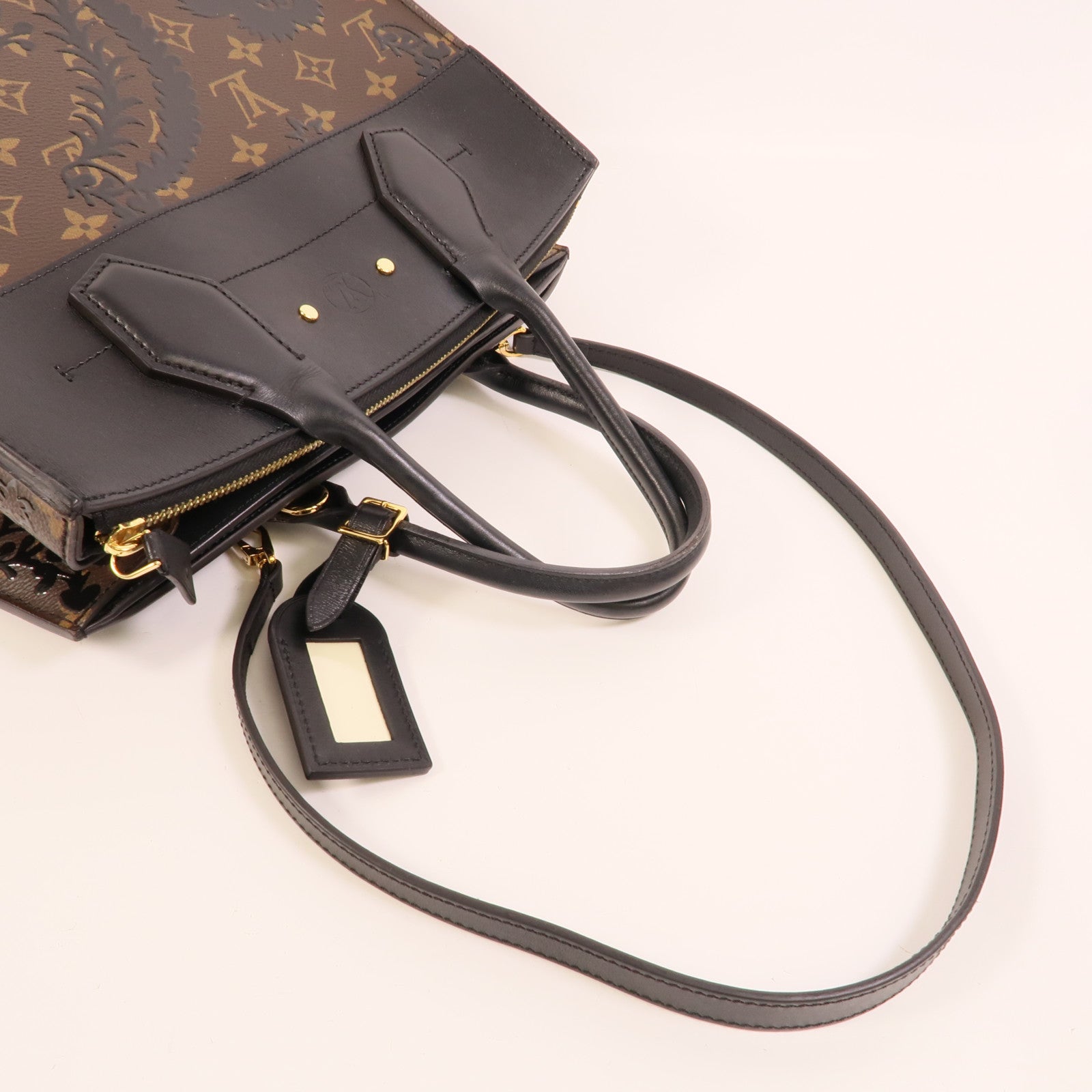 LOUIS VUITTON Monogram City Steamer MM手挽肩背兩用袋