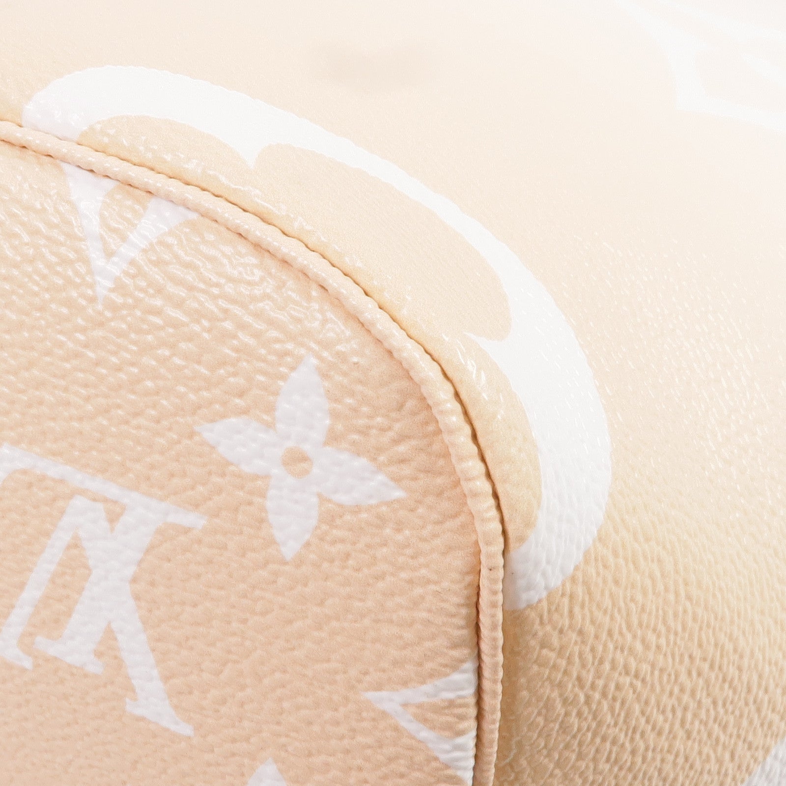 LOUIS VUITTON Monogram Giant By The Pool Neverfull MM金扣肩背袋/手挽袋
