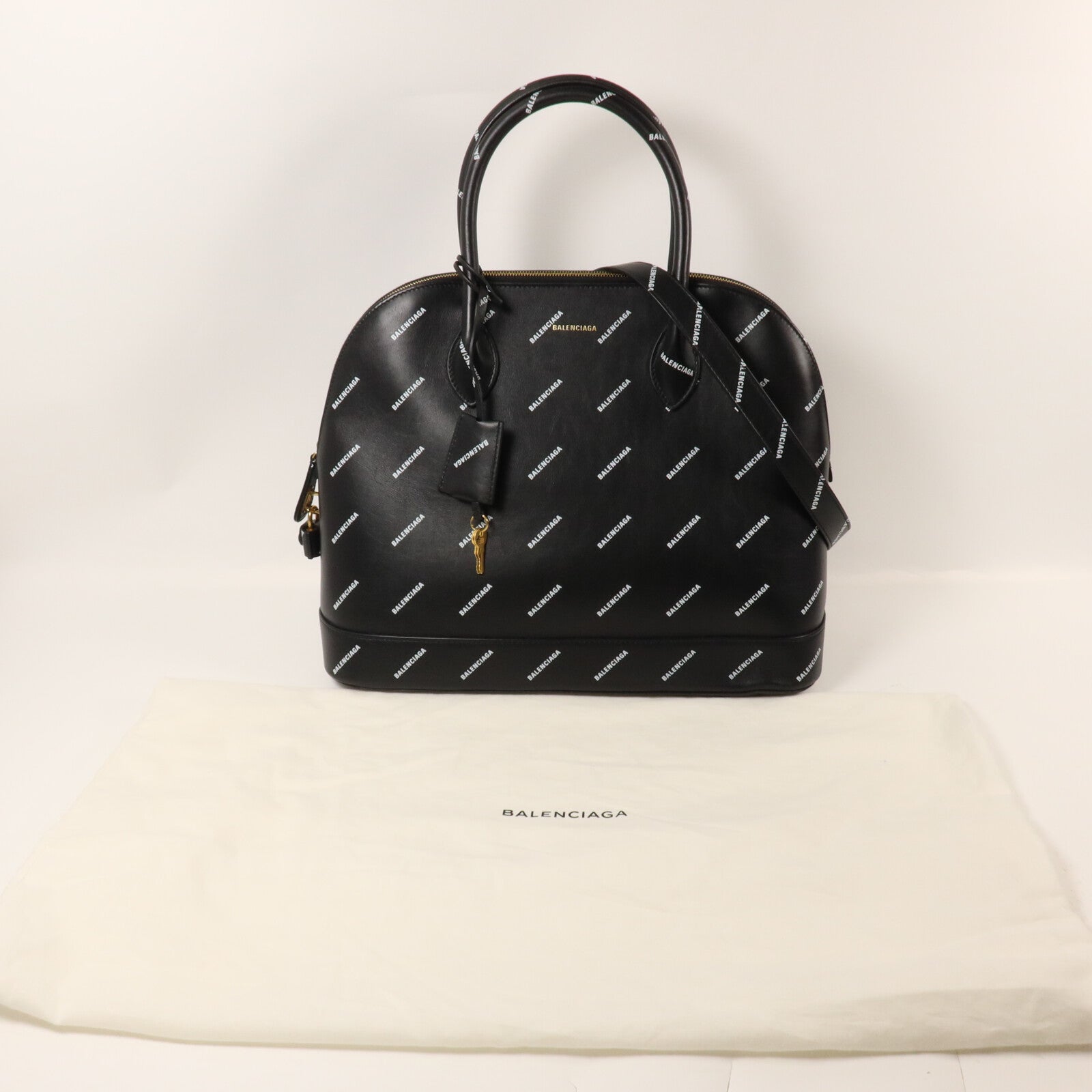 BALENCIAGA 牛皮皮革Ville Top Handle手挽肩背兩用袋
