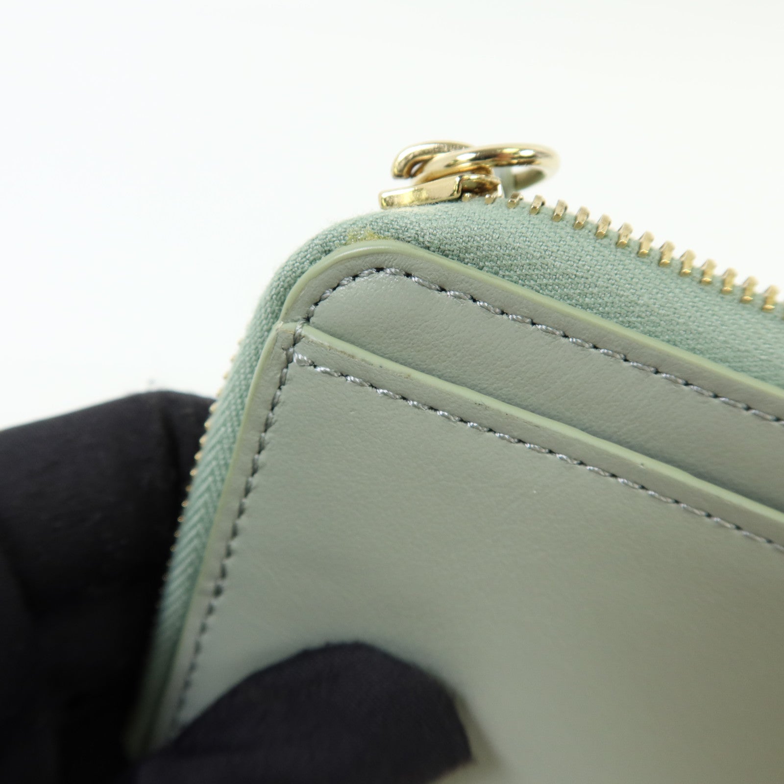 Chloe 羊皮皮革Card Case金扣卡片套