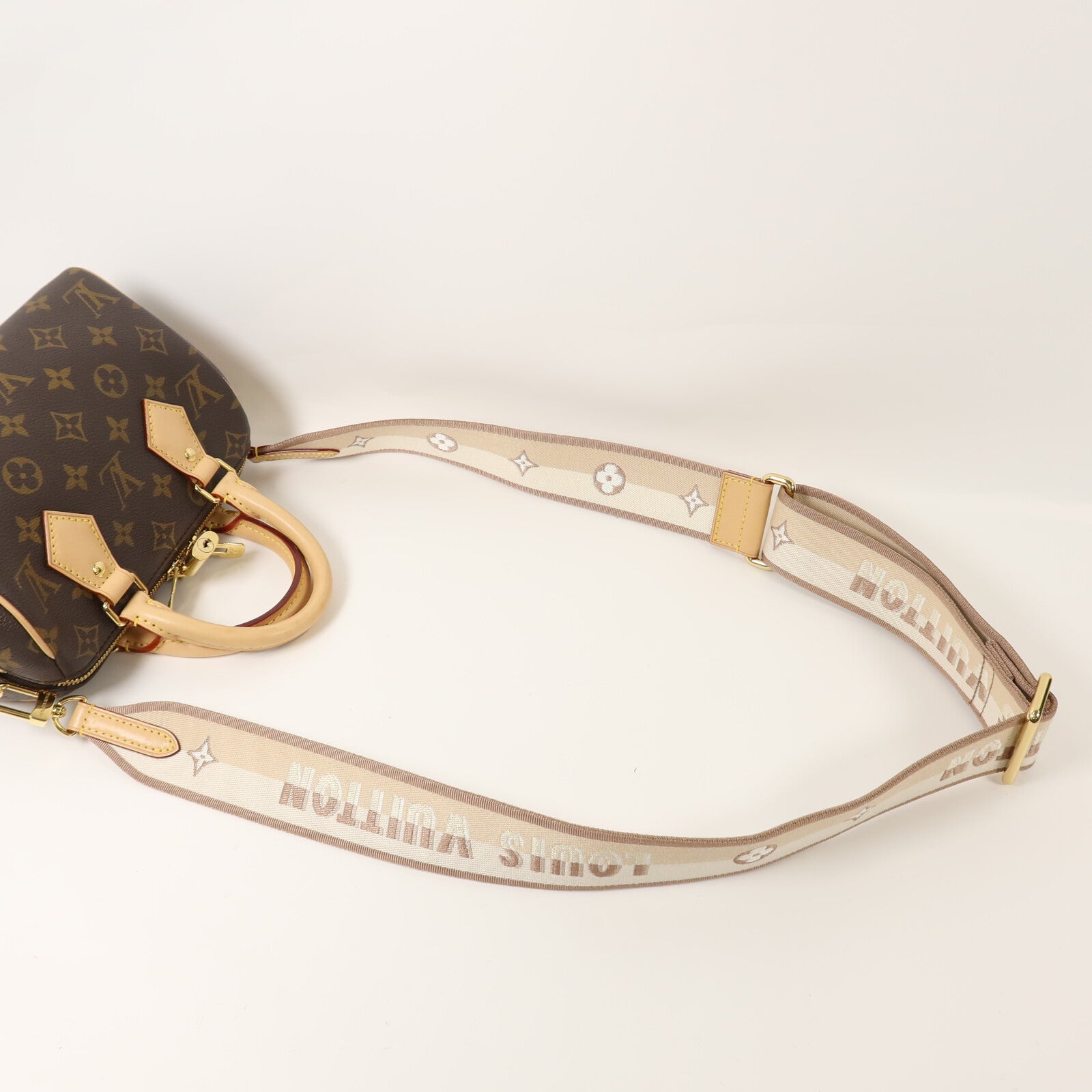 LOUIS VUITTON Monogram Speedy Bandouliere 20手挽肩背兩用袋