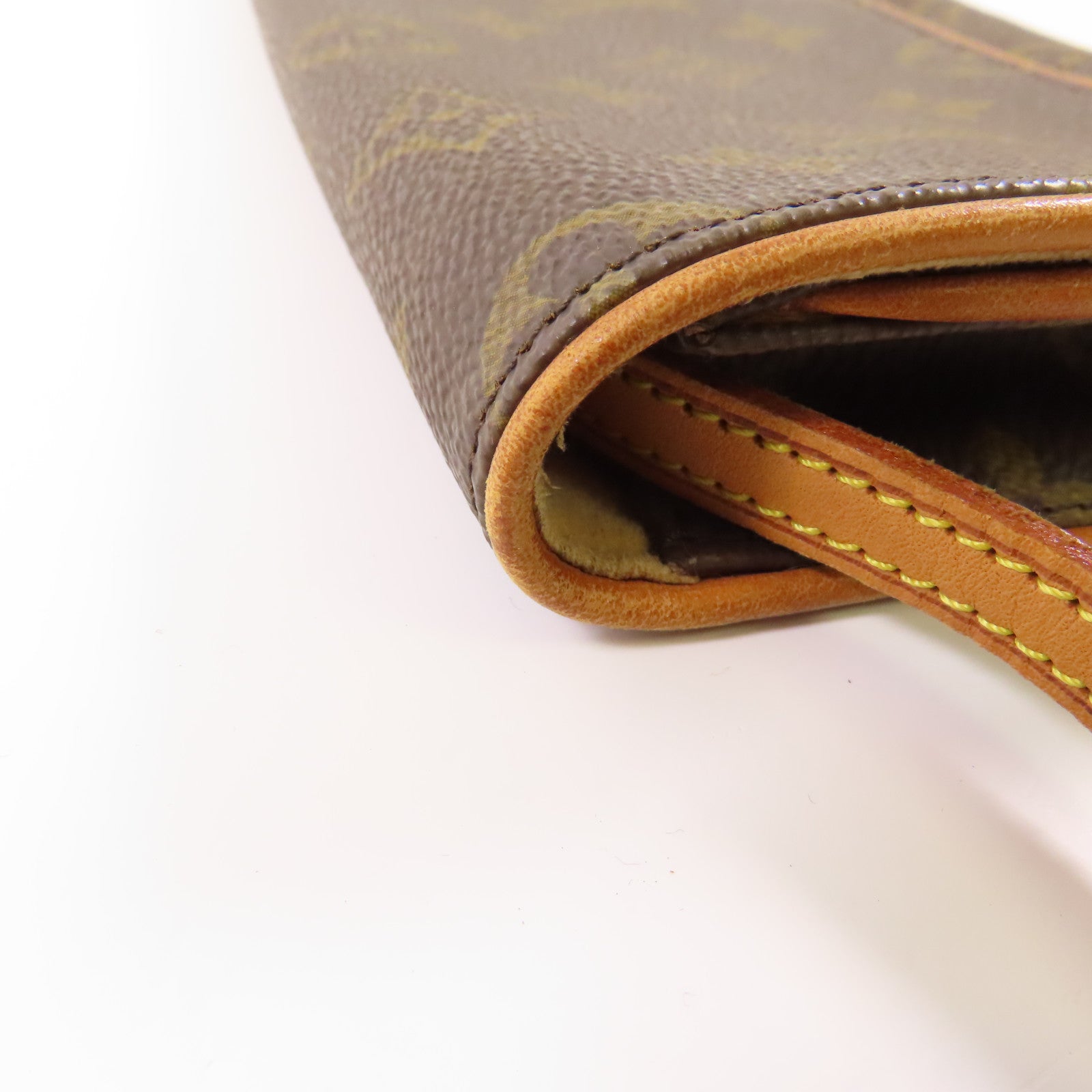 LOUIS VUITTON Monogram Pochette Twin GM金扣肩背袋