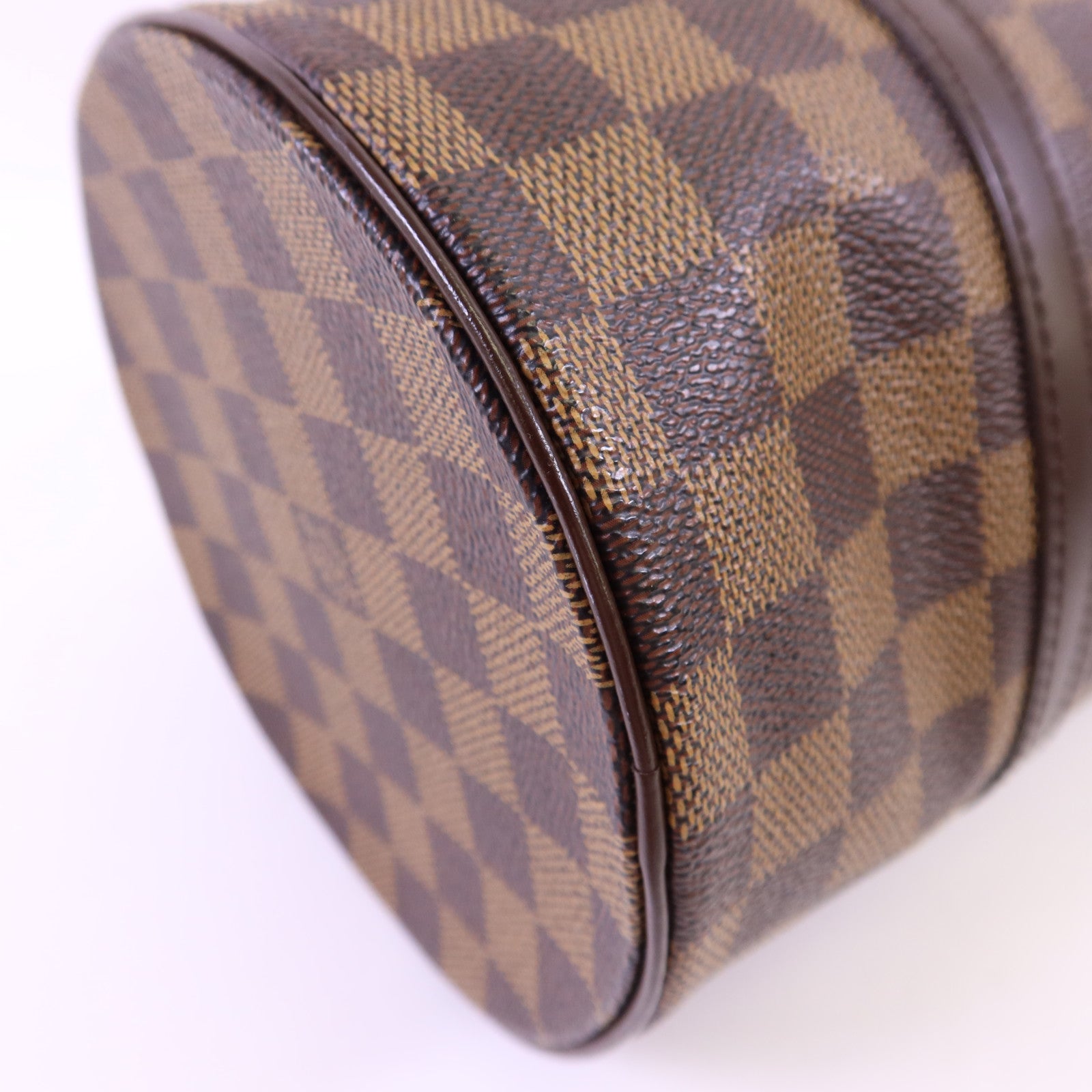 LOUIS VUITTON Damier Papillon GM金扣肩背袋