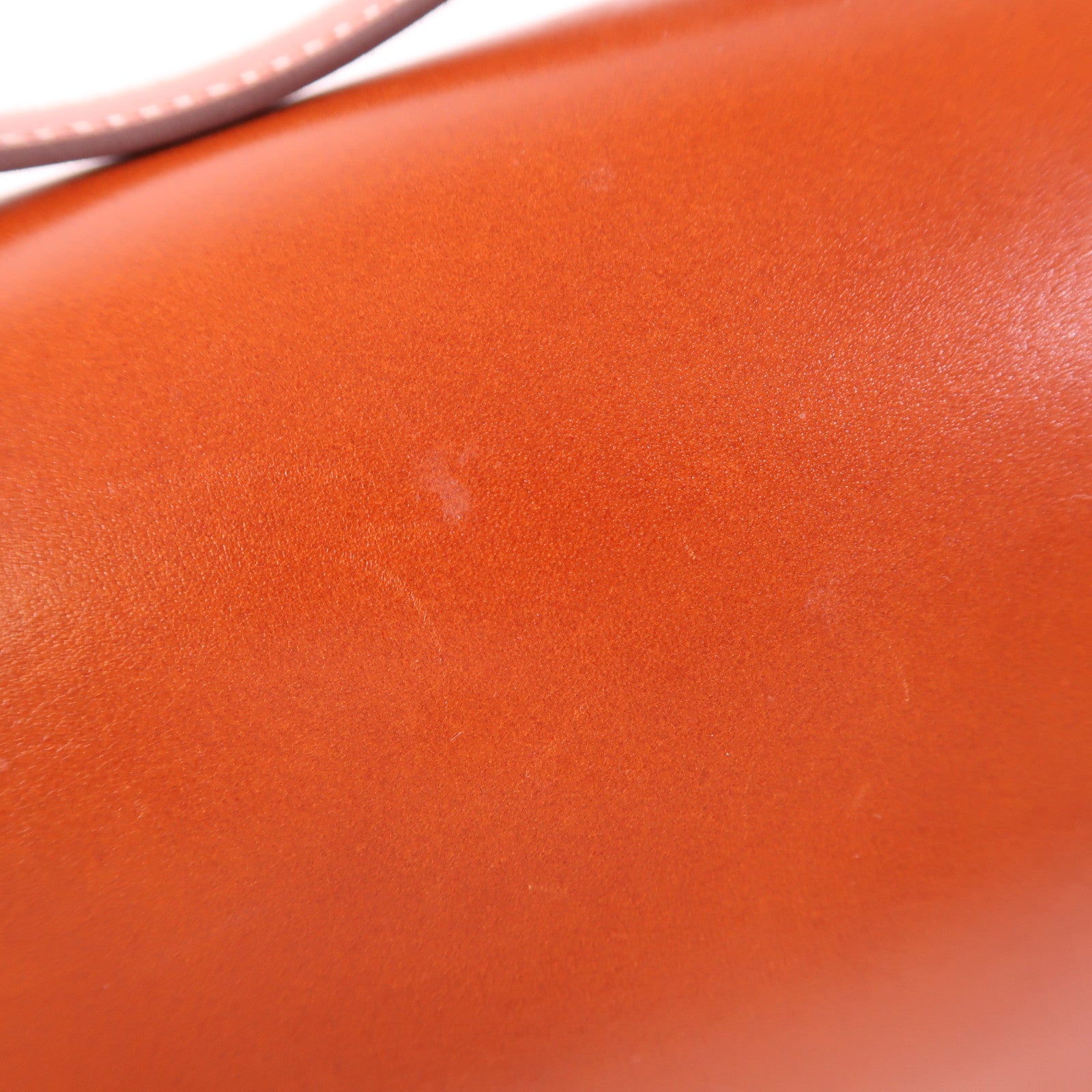 HERMES Box Calf皮革Constance 24銀扣肩背袋Brique