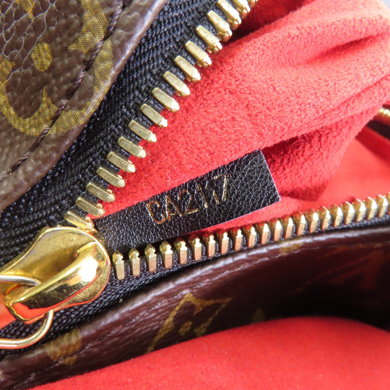 LOUIS VUITTON 【激減優惠】Monogram Tuileries金扣肩背袋啡色/黑色