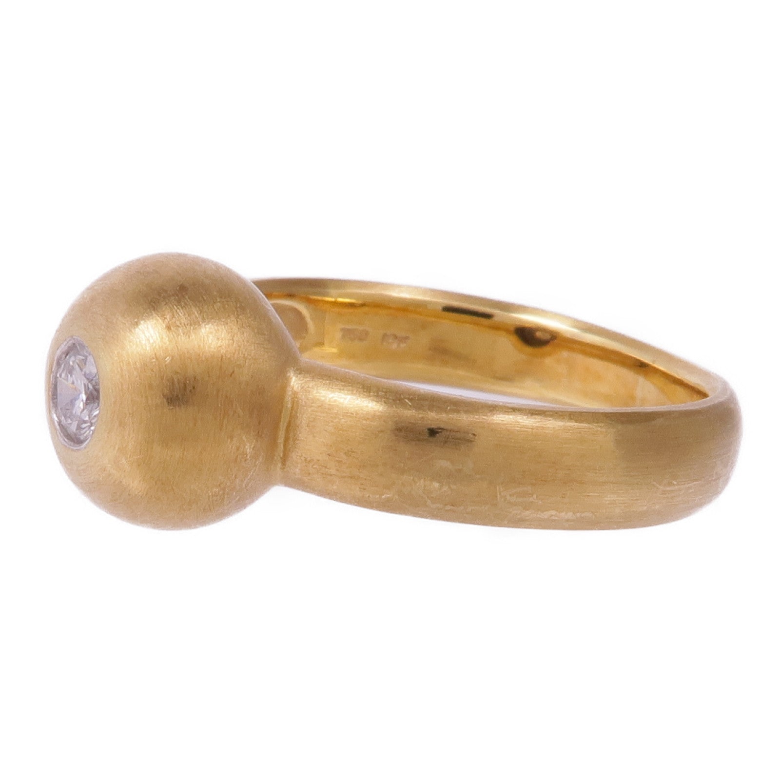 JEWELRY 18K黃金Diamond Ring鑽石戒指US#4.25