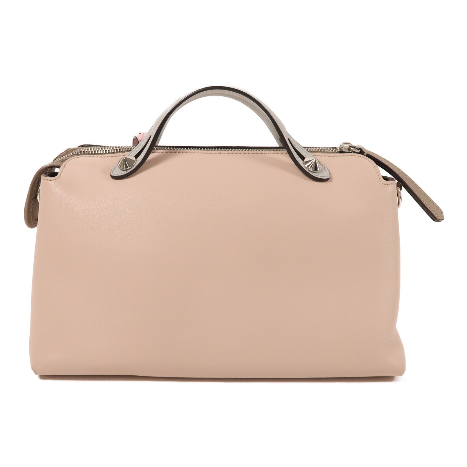 FENDI 牛皮皮革By The Way銀扣手挽肩背兩用袋