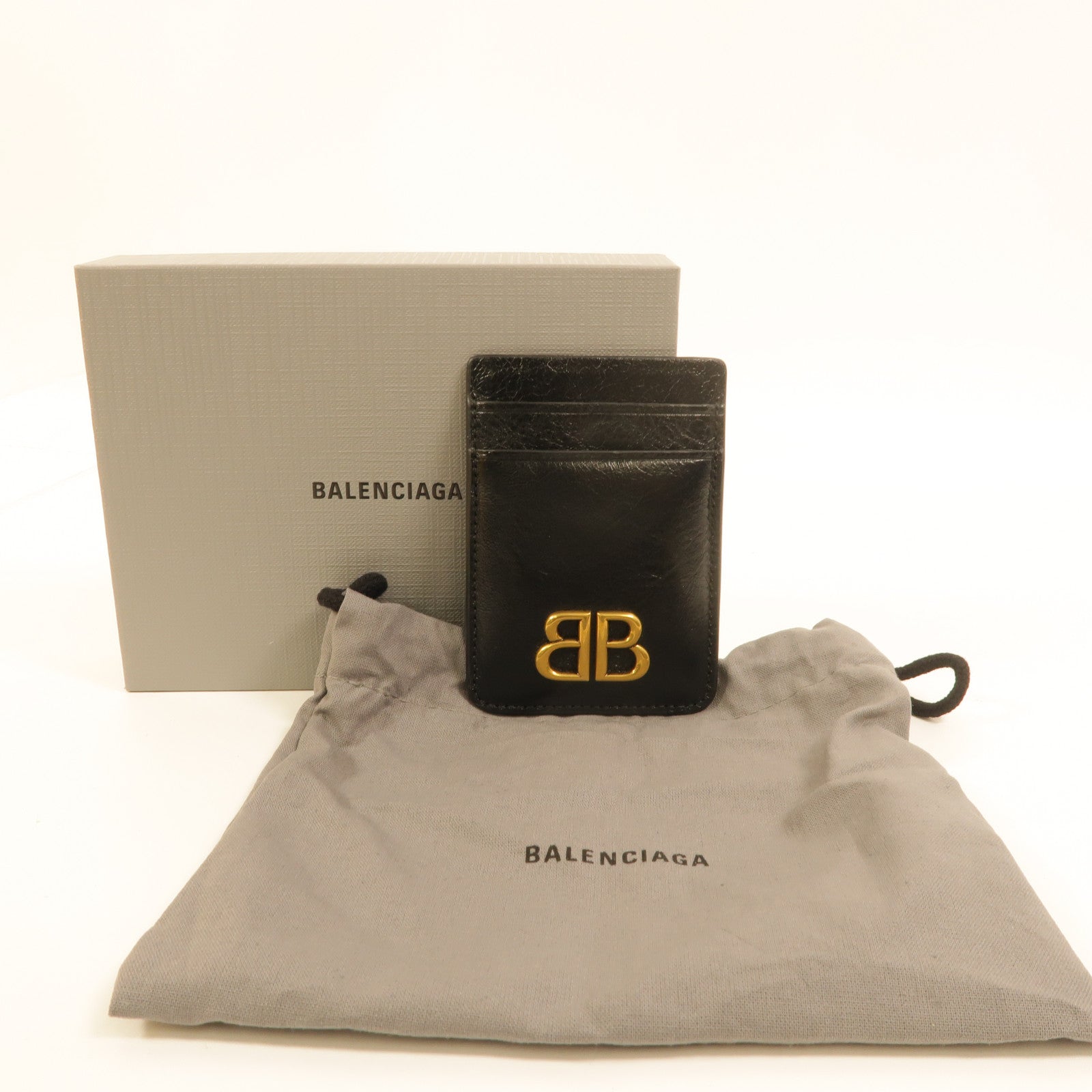 BALENCIAGA 【激減優惠】羊皮皮革Card Case卡片套