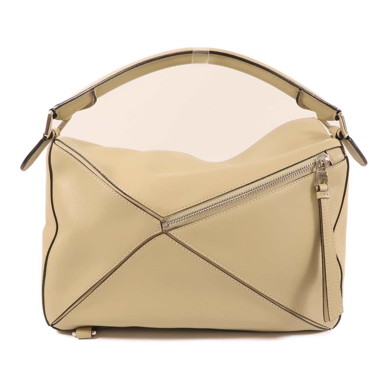 LOEWE 牛皮皮革Puzzle金扣手挽肩背兩用袋