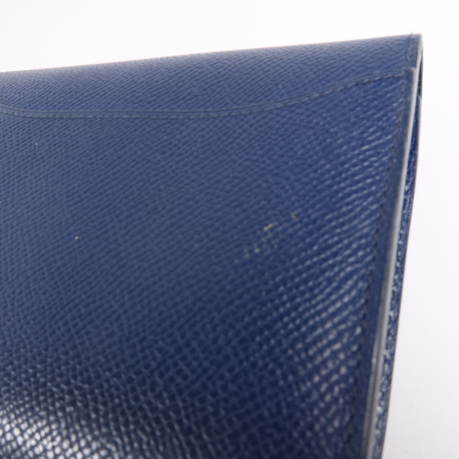 HERMES Epsom皮革Constance Wallet錢包Bleu Saphir