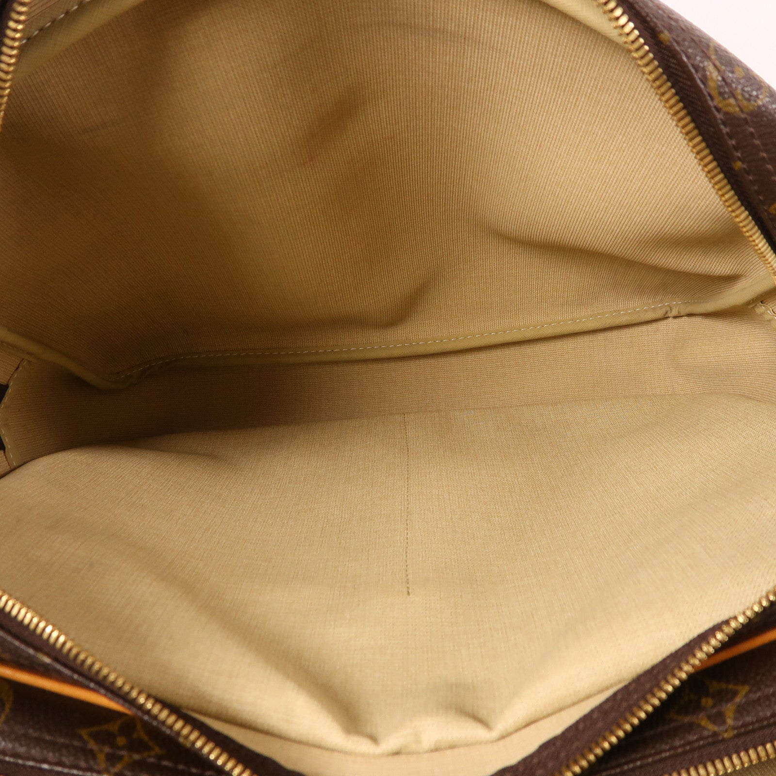 LOUIS VUITTON Monogram Reporter GM金扣肩背袋