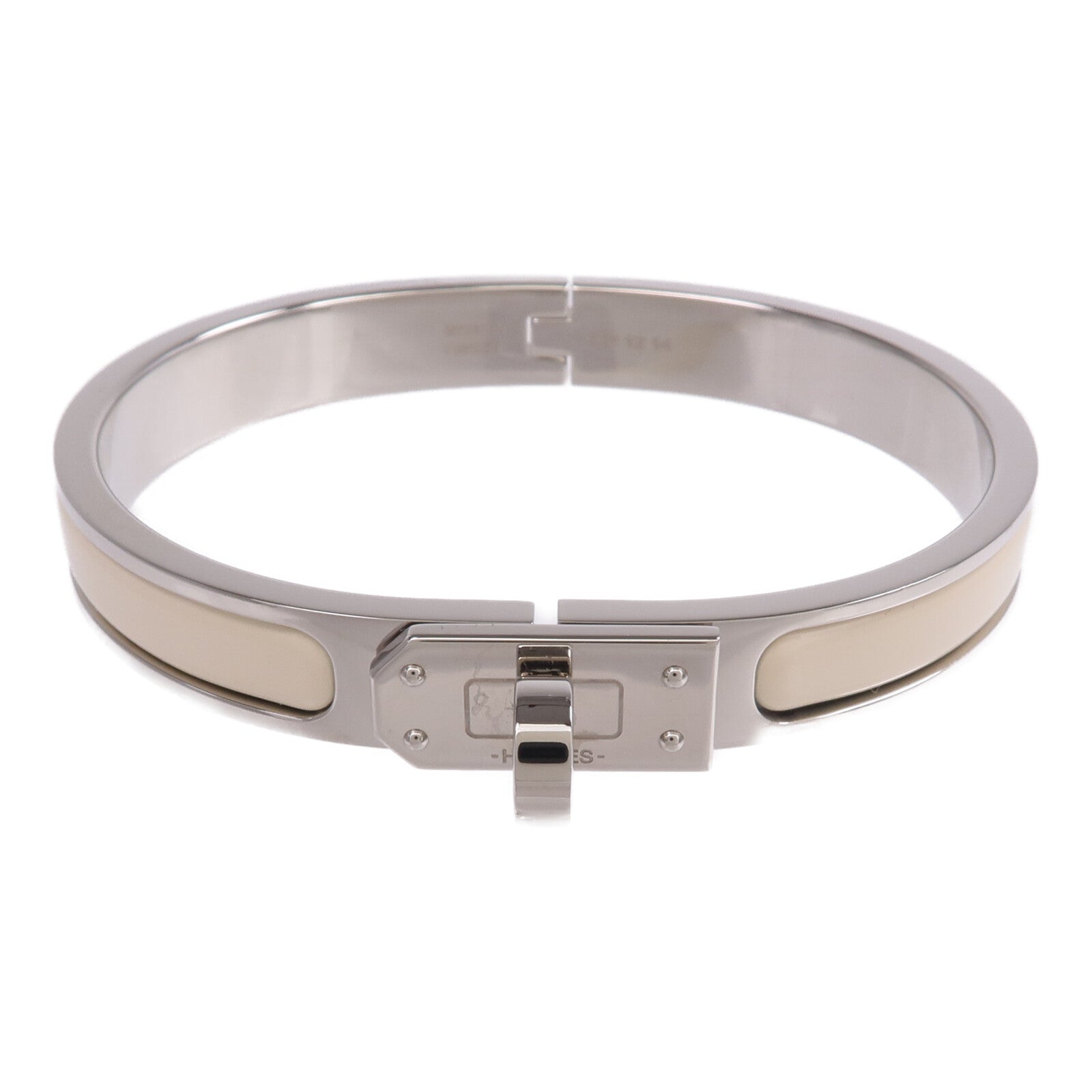 HERMES 金屬/琺瑯Mini Clic Kelly手鐲