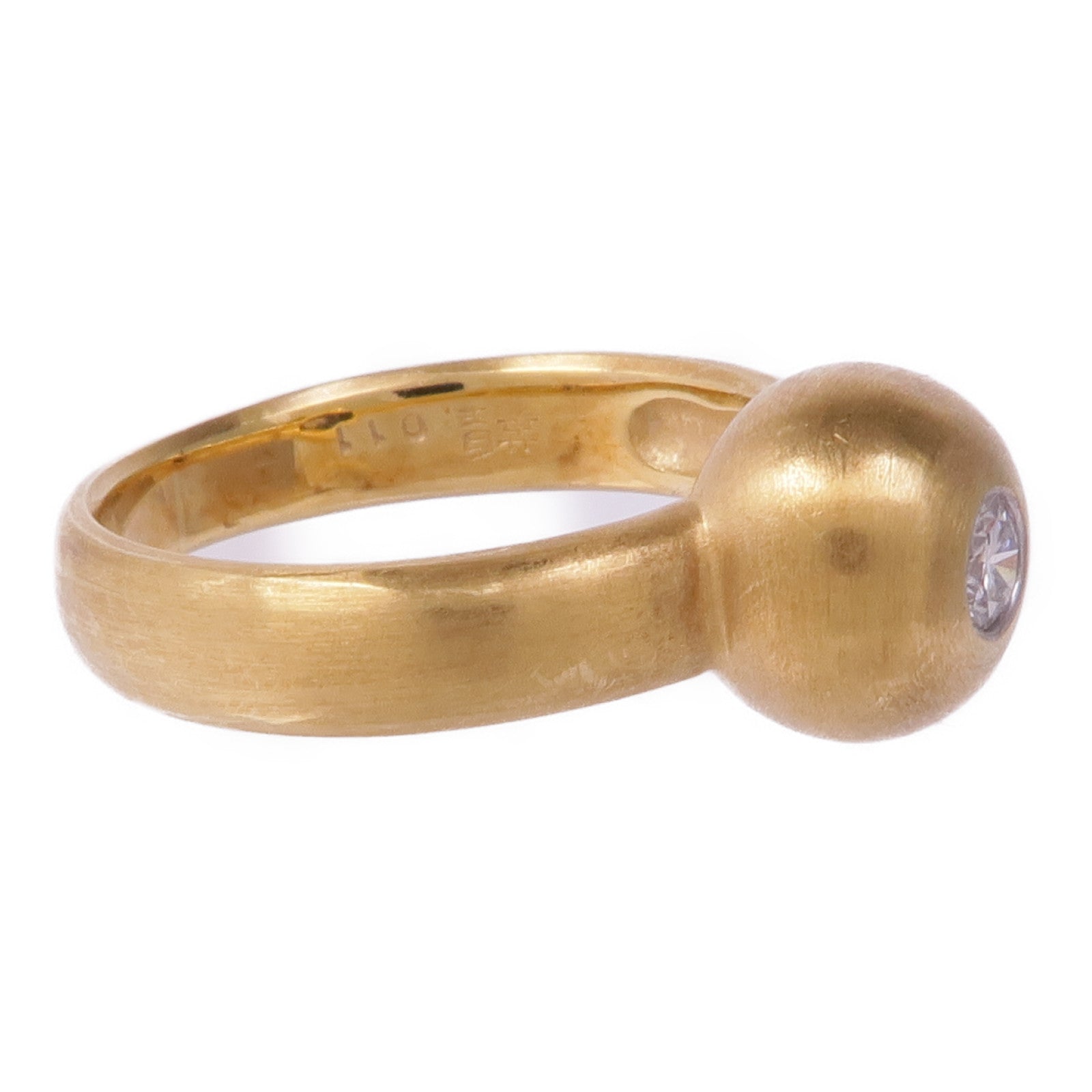 JEWELRY 18K黃金Diamond Ring鑽石戒指US#4.25