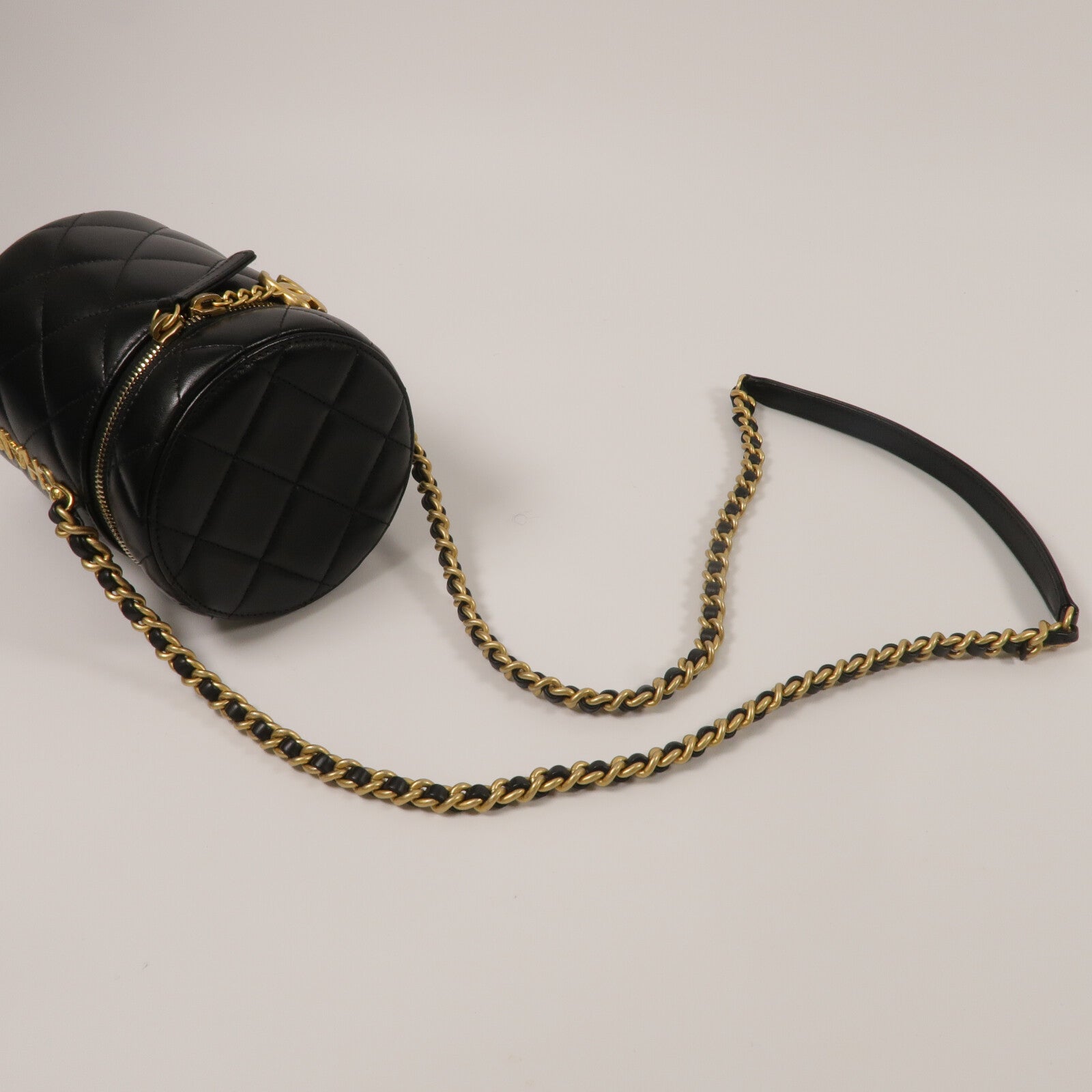 CHANEL 羊皮皮革Shoulder Bag鏈帶肩背袋