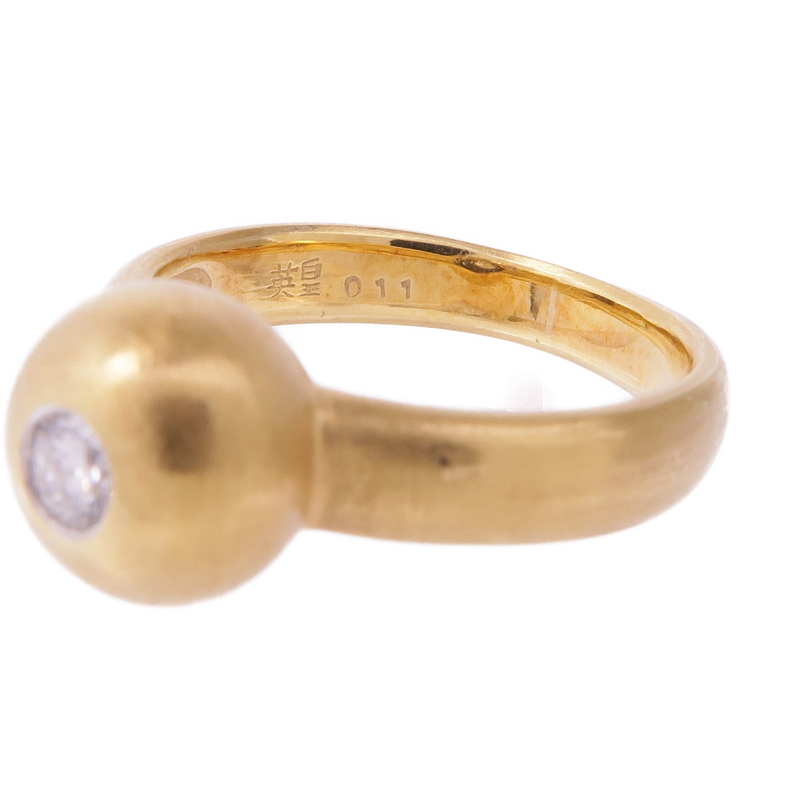 JEWELRY 18K黃金Diamond Ring鑽石戒指US#4.25